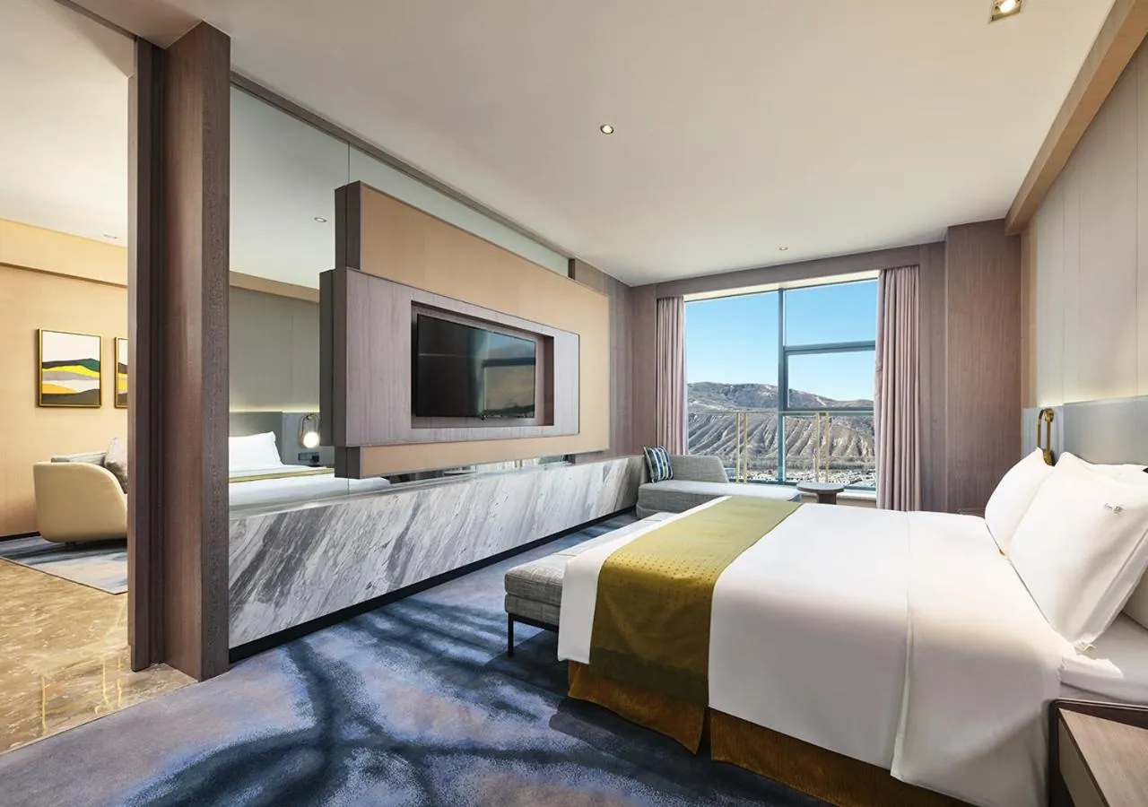 Bed in Holiday Inn Xining Hot-Spring by IHG