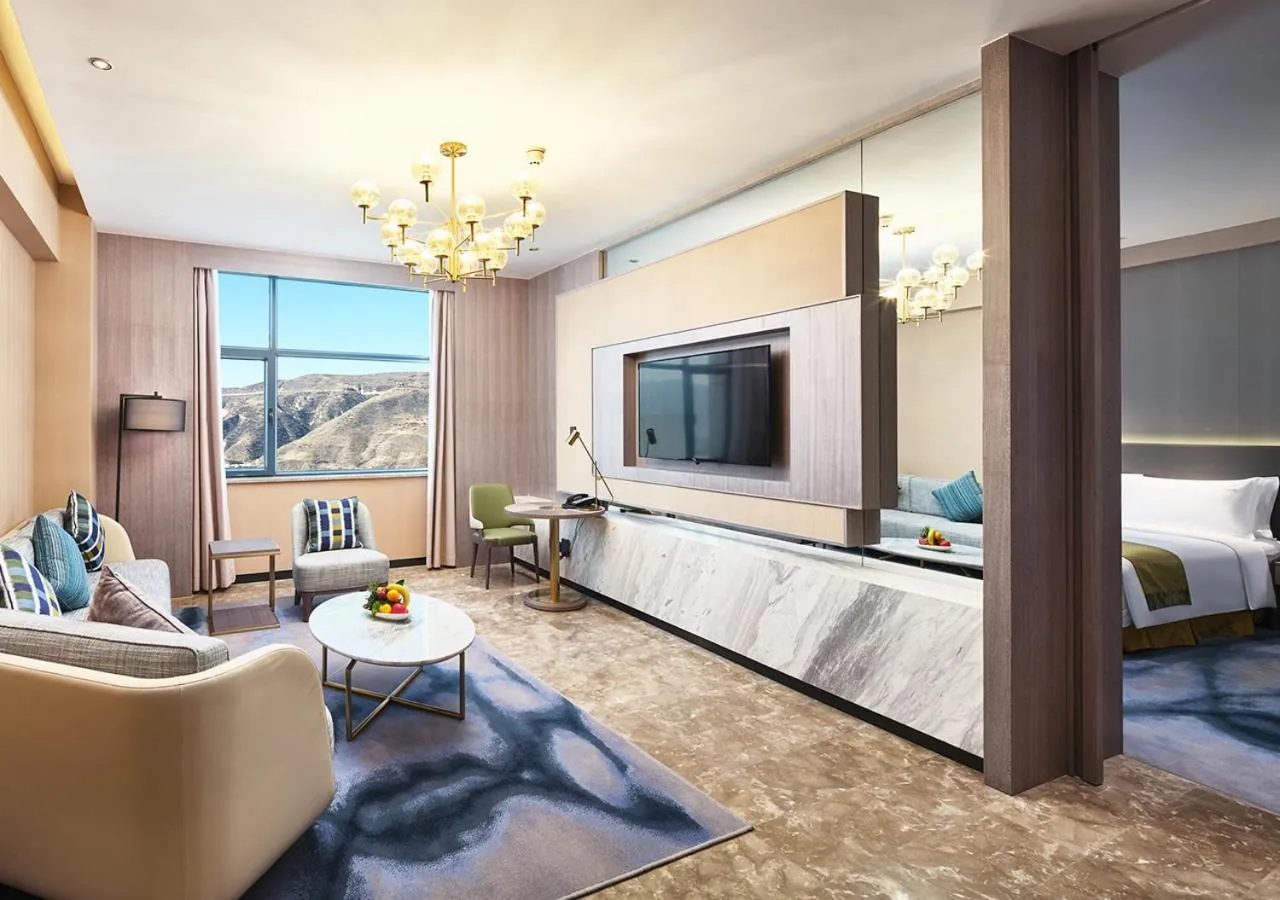 Living room in Holiday Inn Xining Hot-Spring by IHG