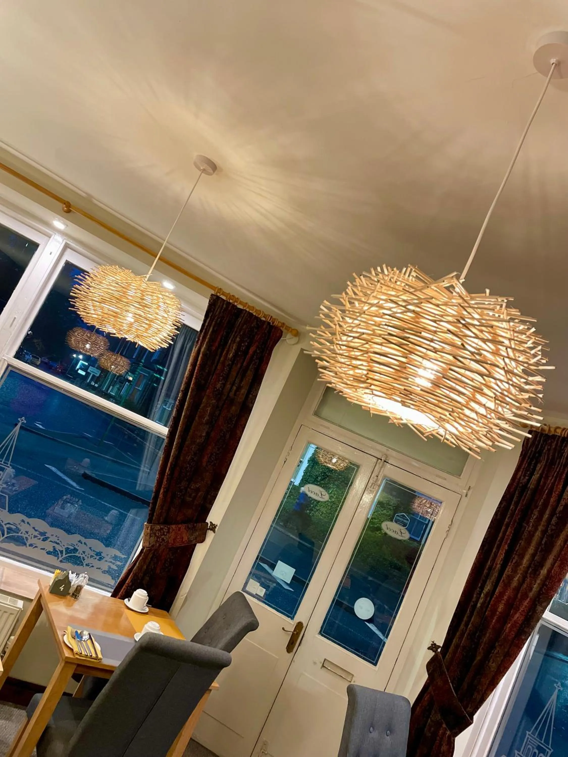 Seating area in Lacet House