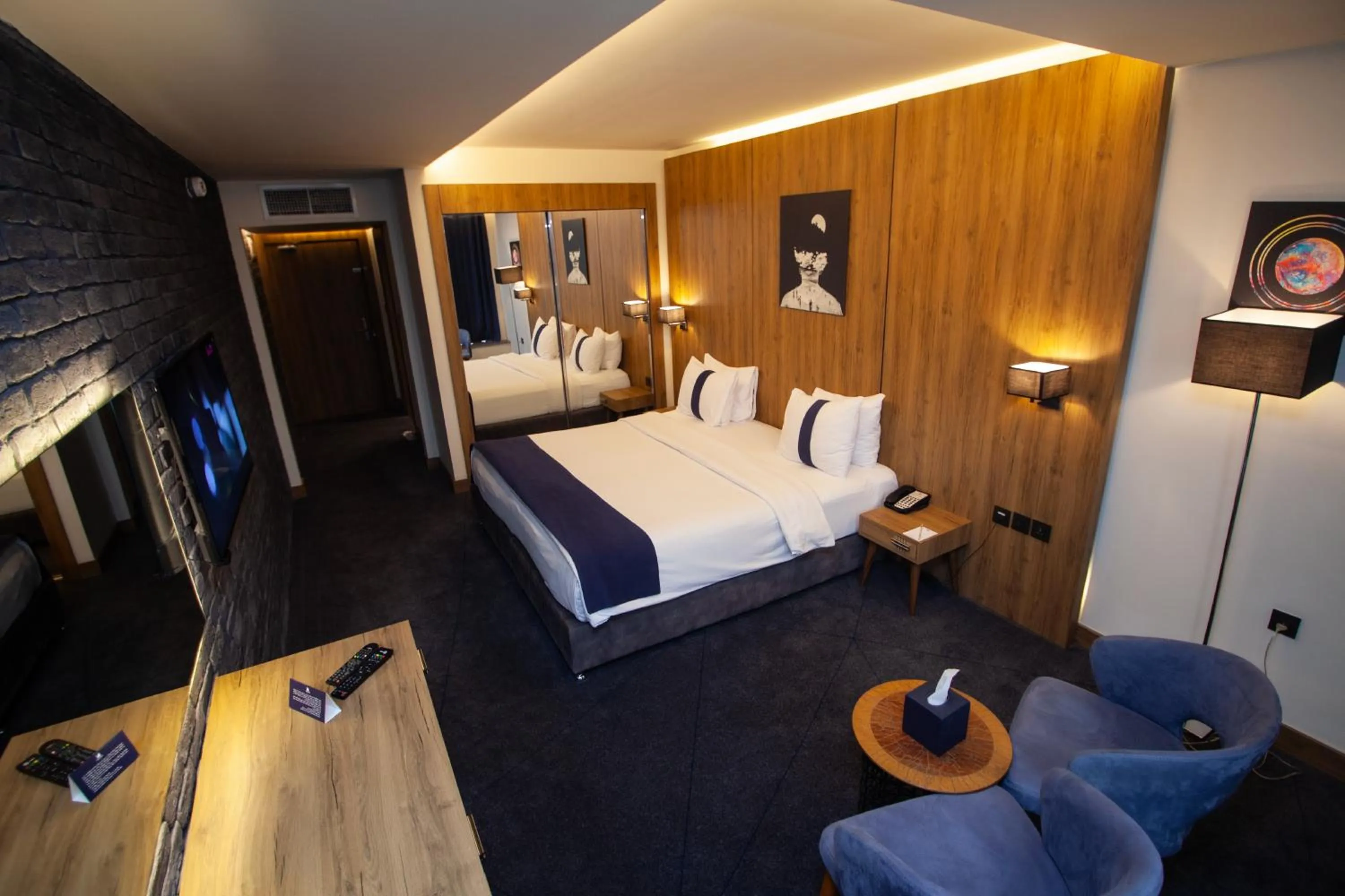 Bed in Monarch Hotel Amman