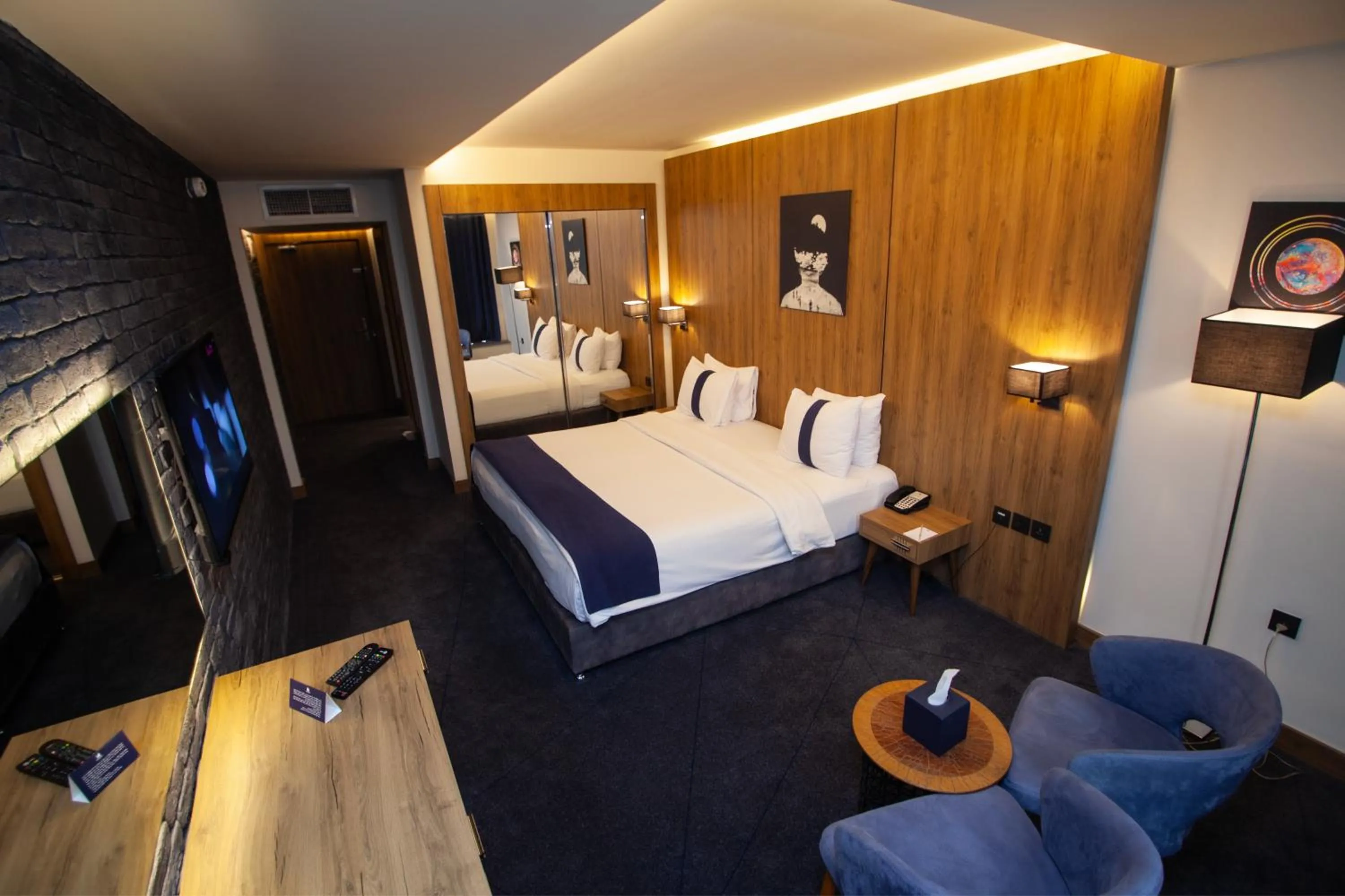 Bed in Monarch Hotel Amman