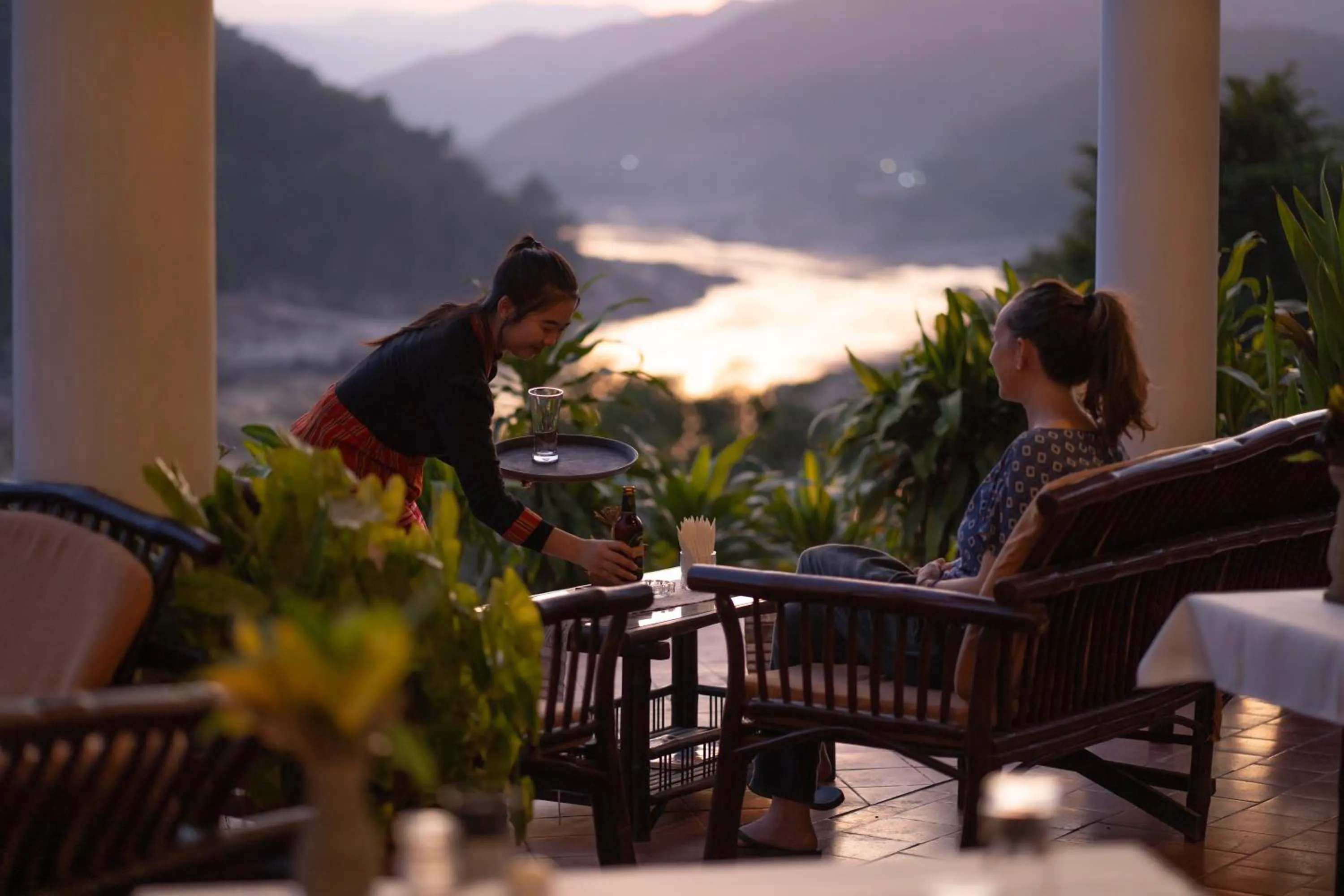 Staff in The Sanctuary Pakbeng Lodge