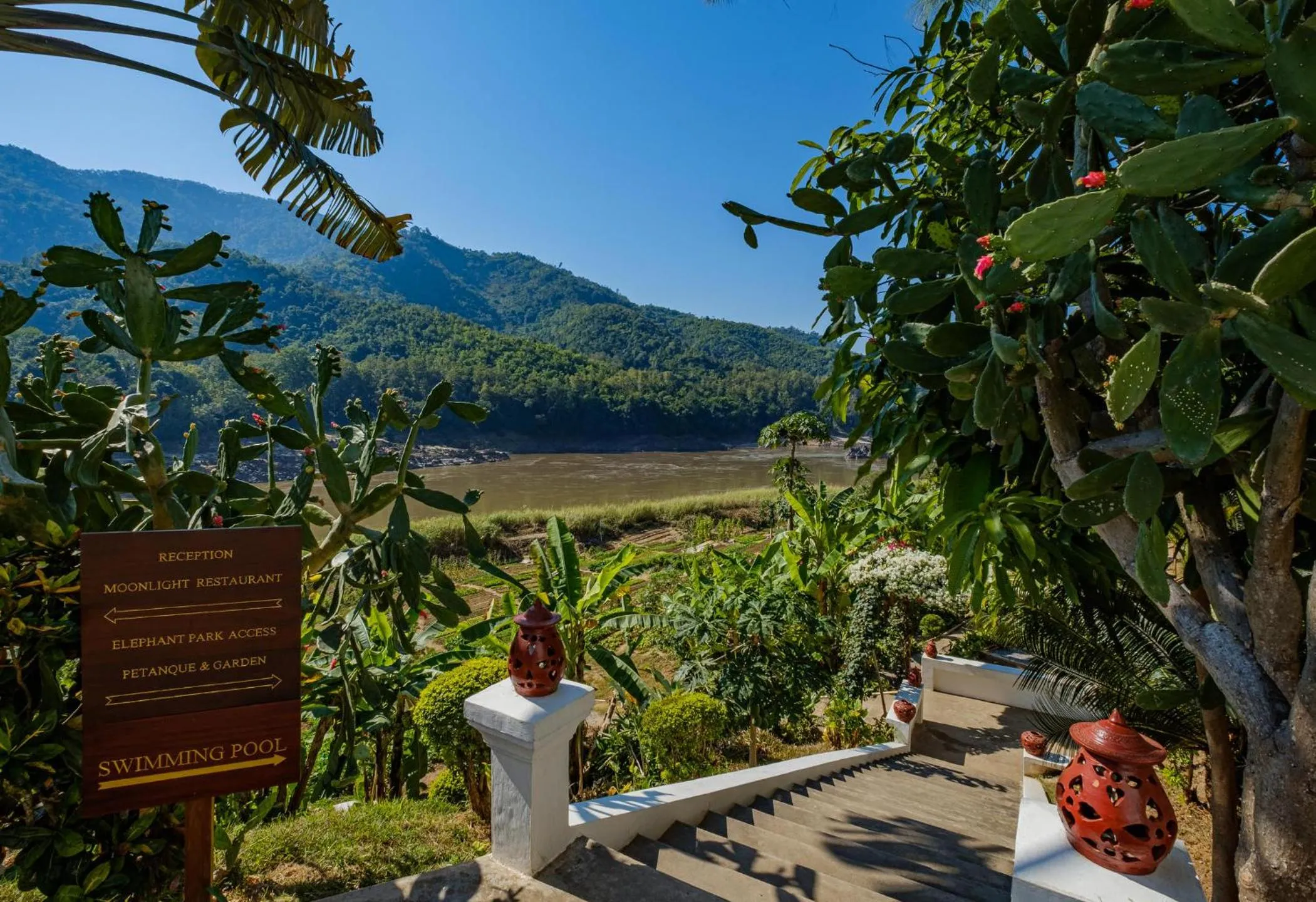 View (from property/room) in The Sanctuary Pakbeng Lodge