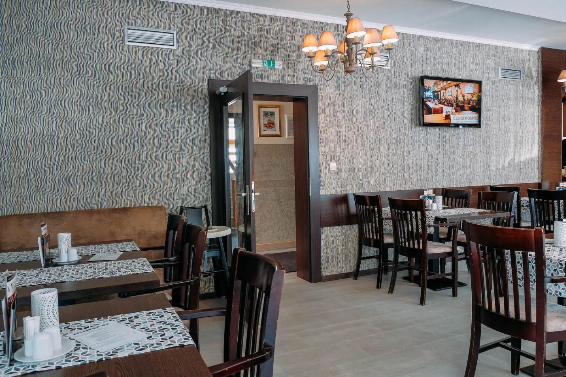 Restaurant/places to eat in Penzion MartInn