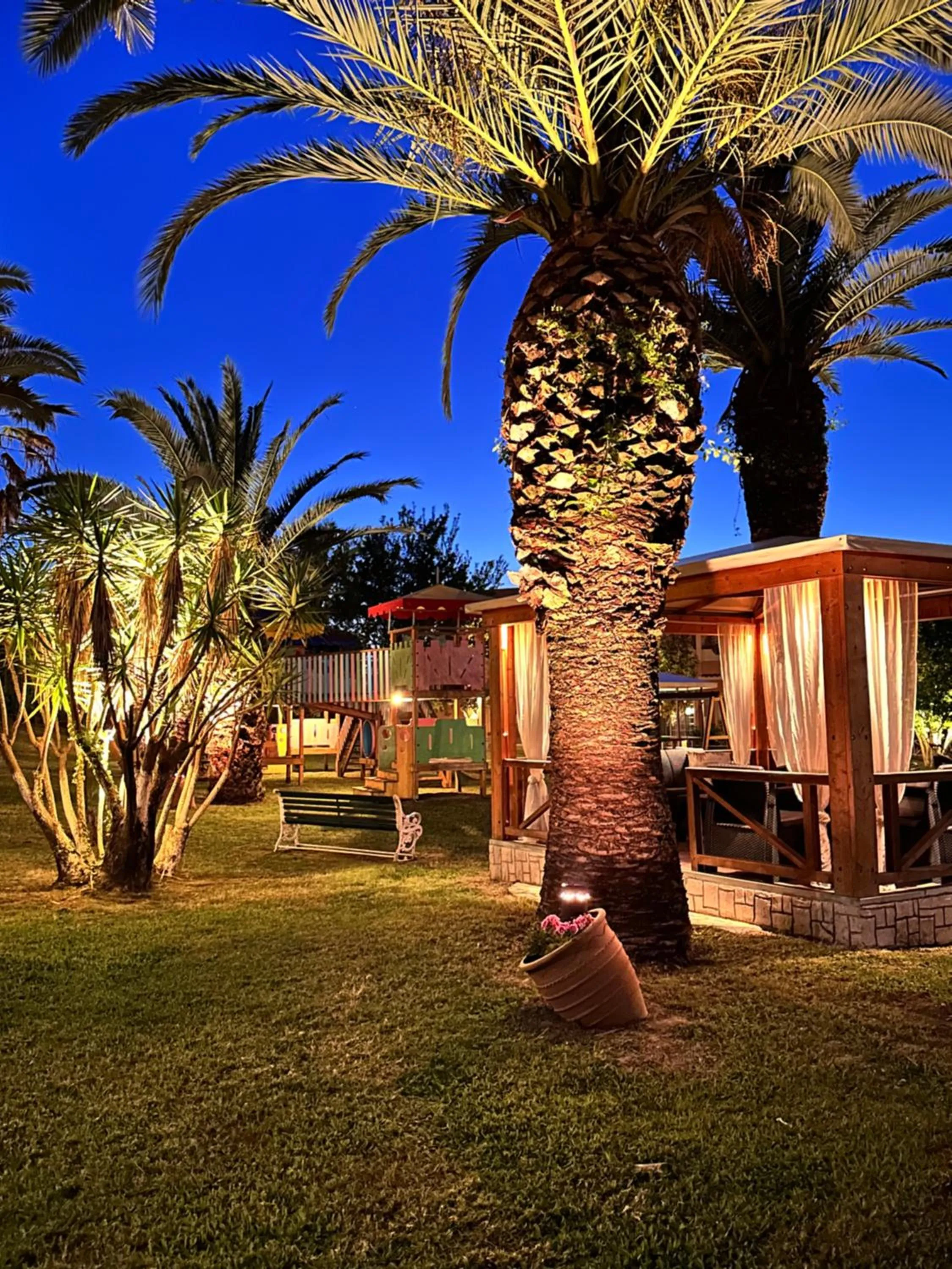 Garden view in ABC Sweet Home