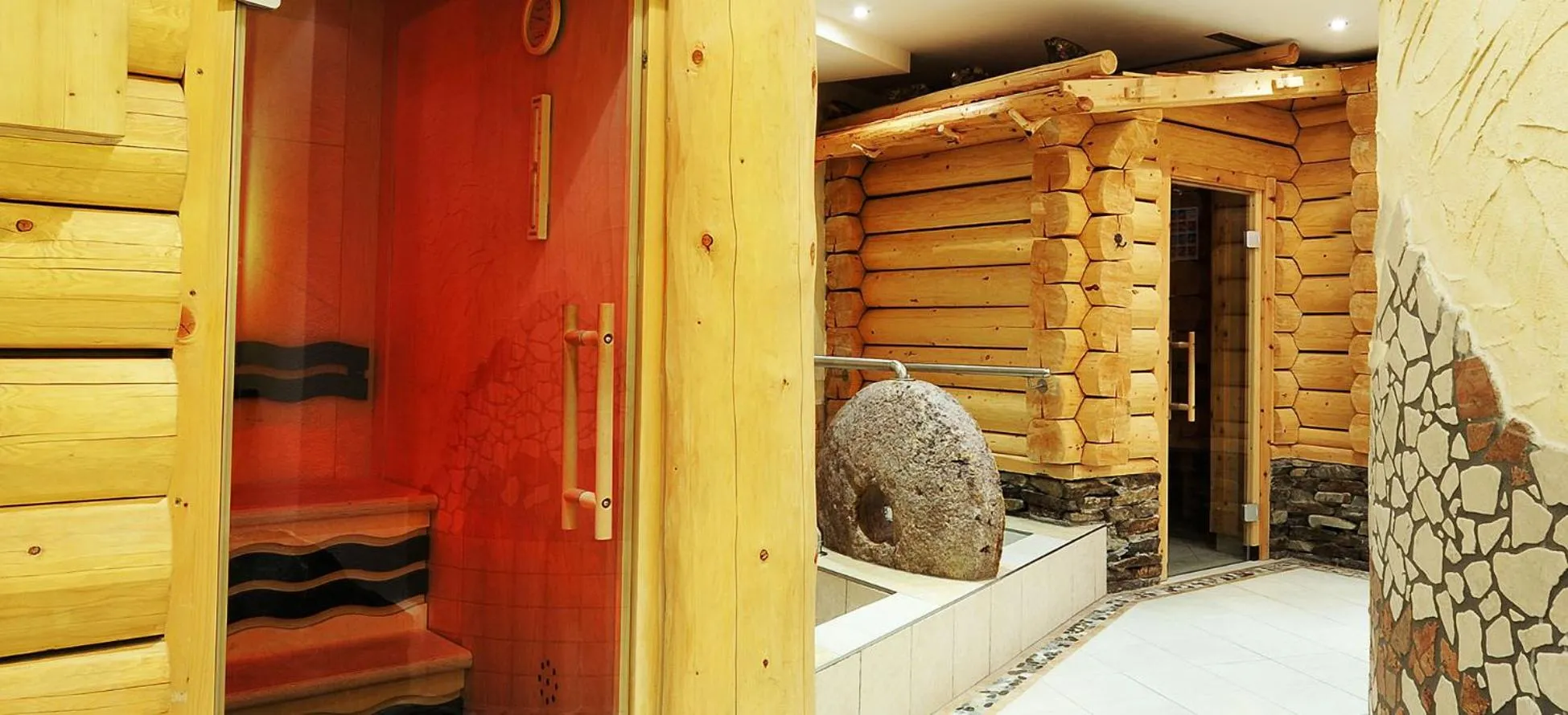 Sauna in Hotel Kristall B&B