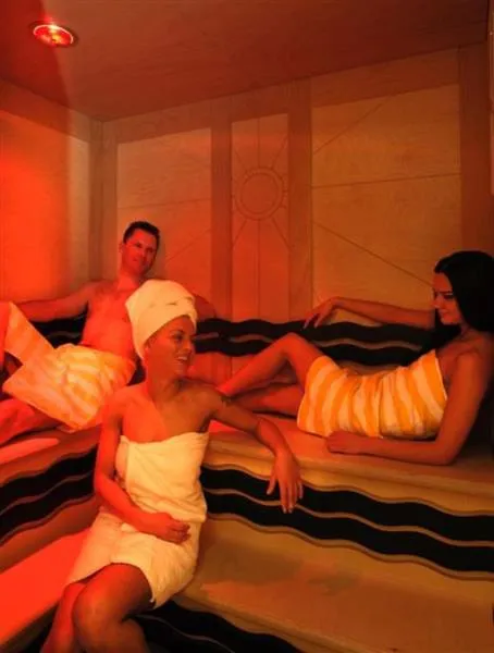 Sauna in Hotel Kristall B&B