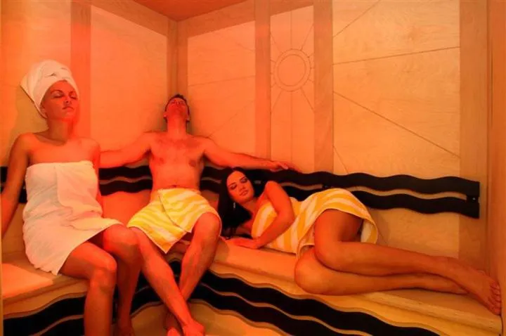 Sauna in Hotel Kristall B&B