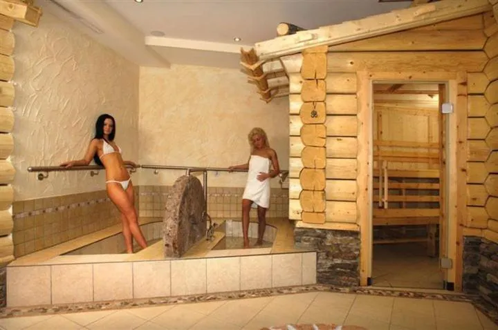 Sauna in Hotel Kristall B&B