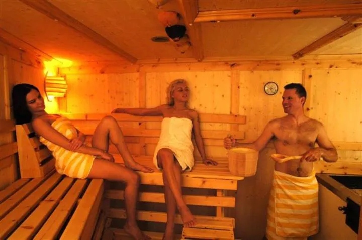 Sauna in Hotel Kristall B&B