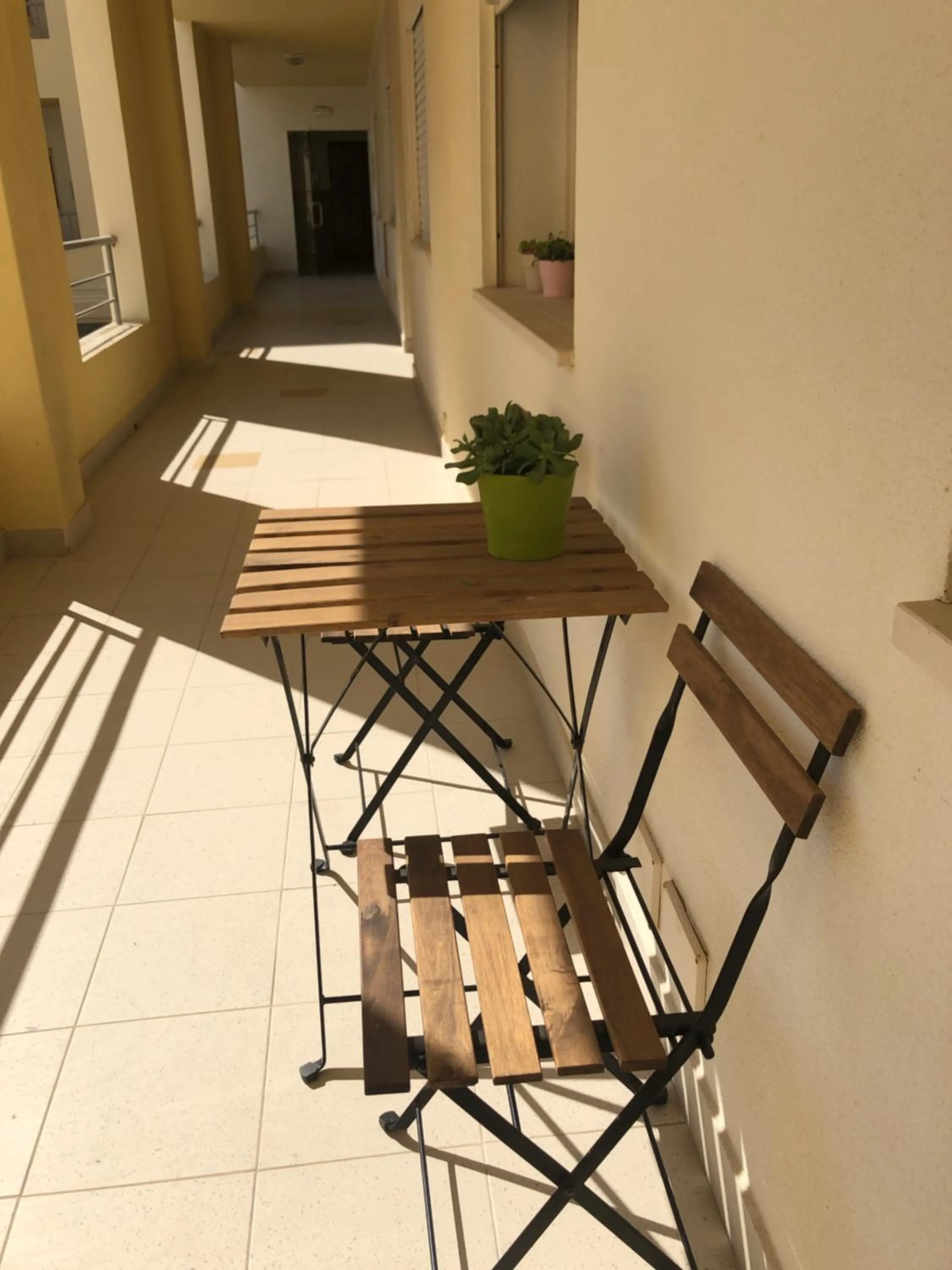 Balcony/Terrace in Lua do Mar - T2 - Piscina - Fte ao Mar- Central