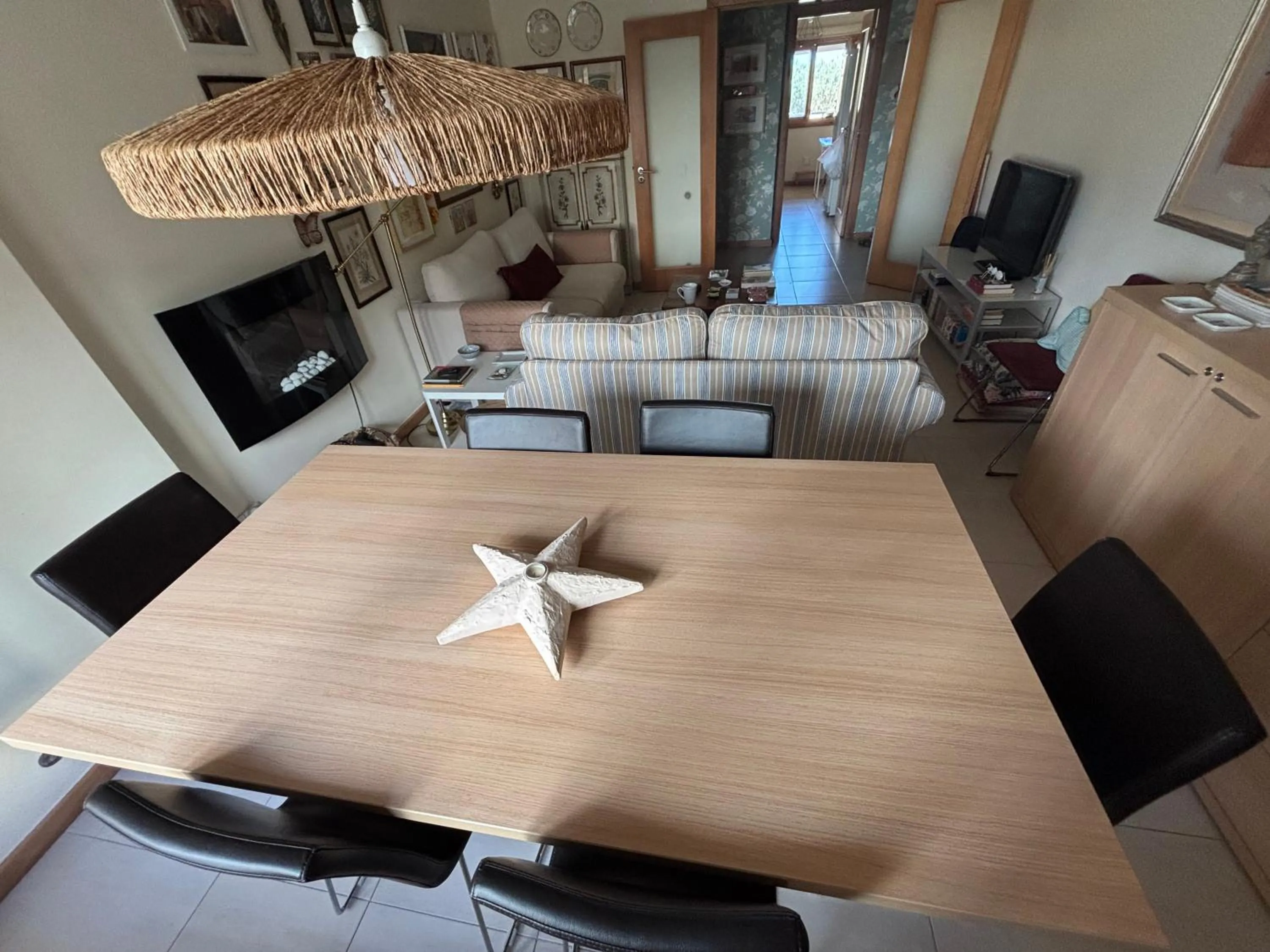 Living room in Lua do Mar - T2 - Piscina - Fte ao Mar- Central