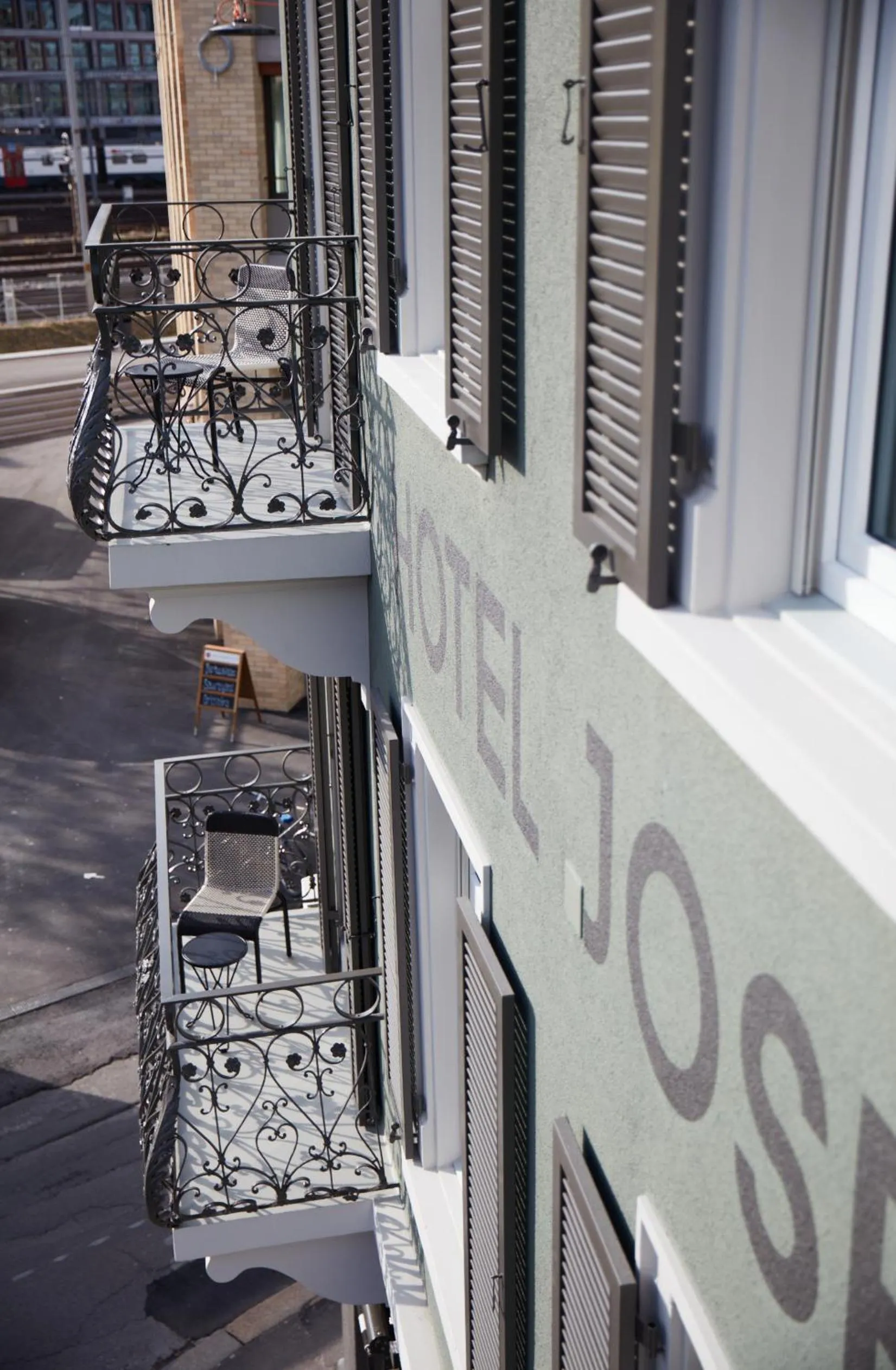 Property building in Boutique Hotel Josef