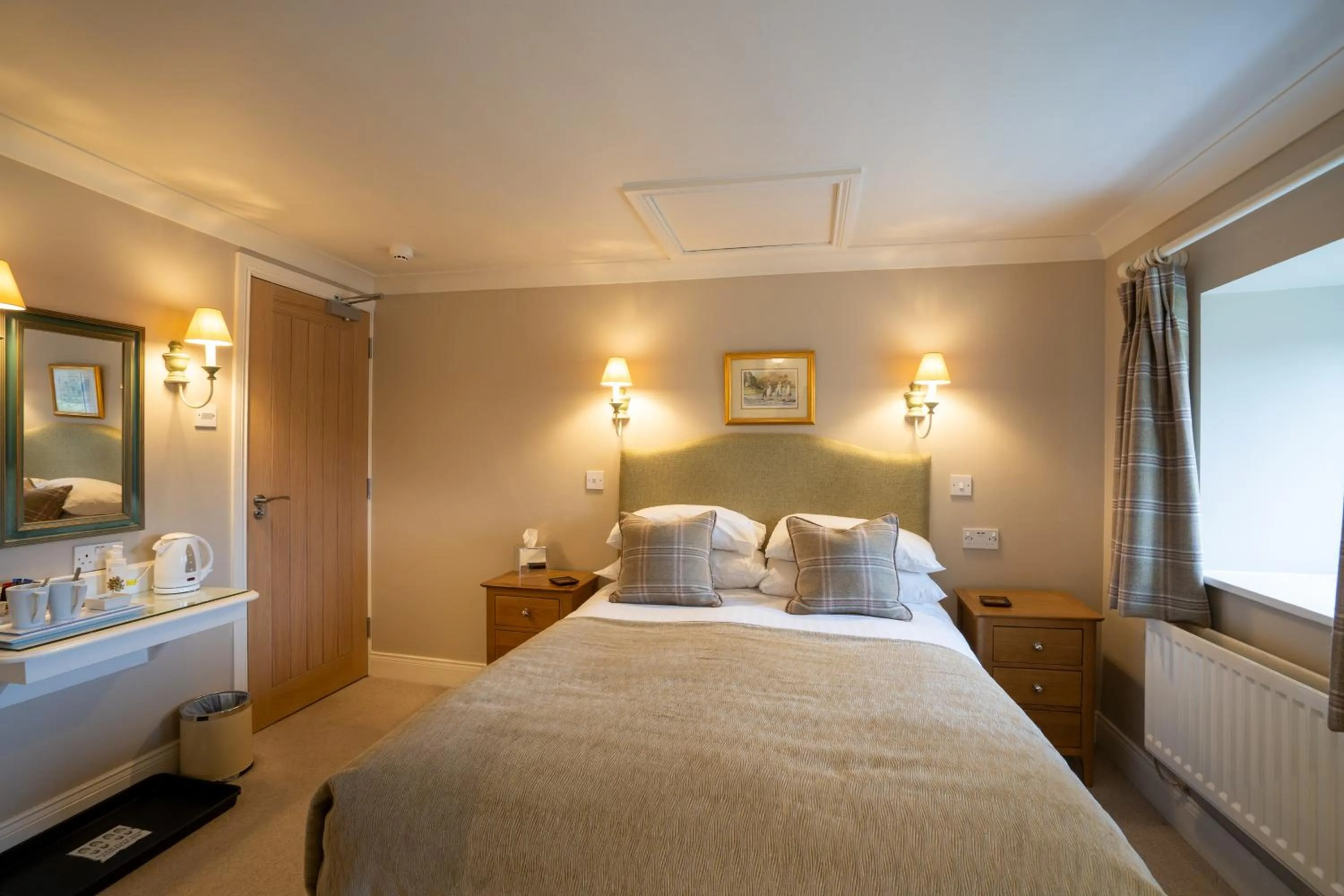 Bed in The Pheasant Inn