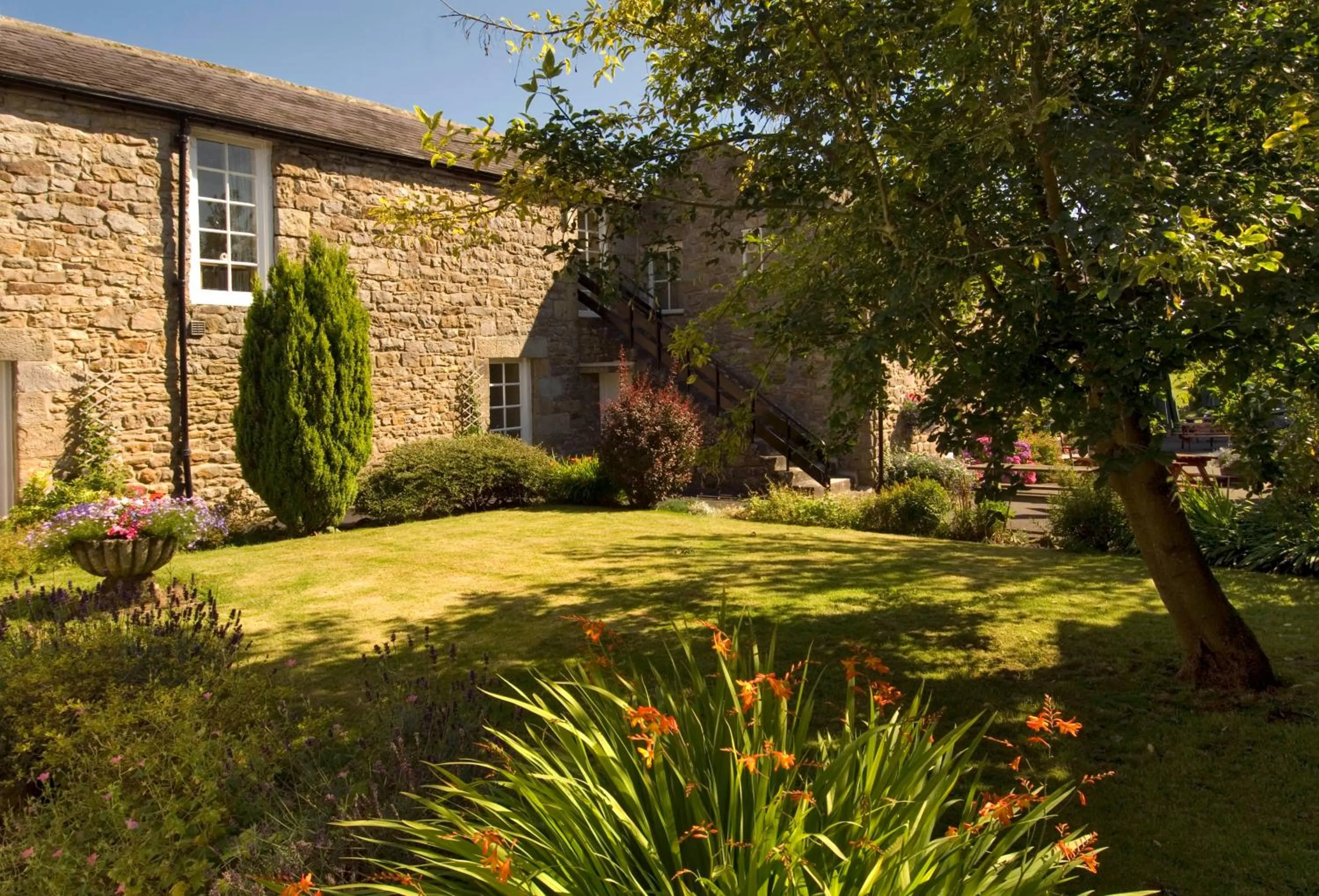 Garden in The Pheasant Inn