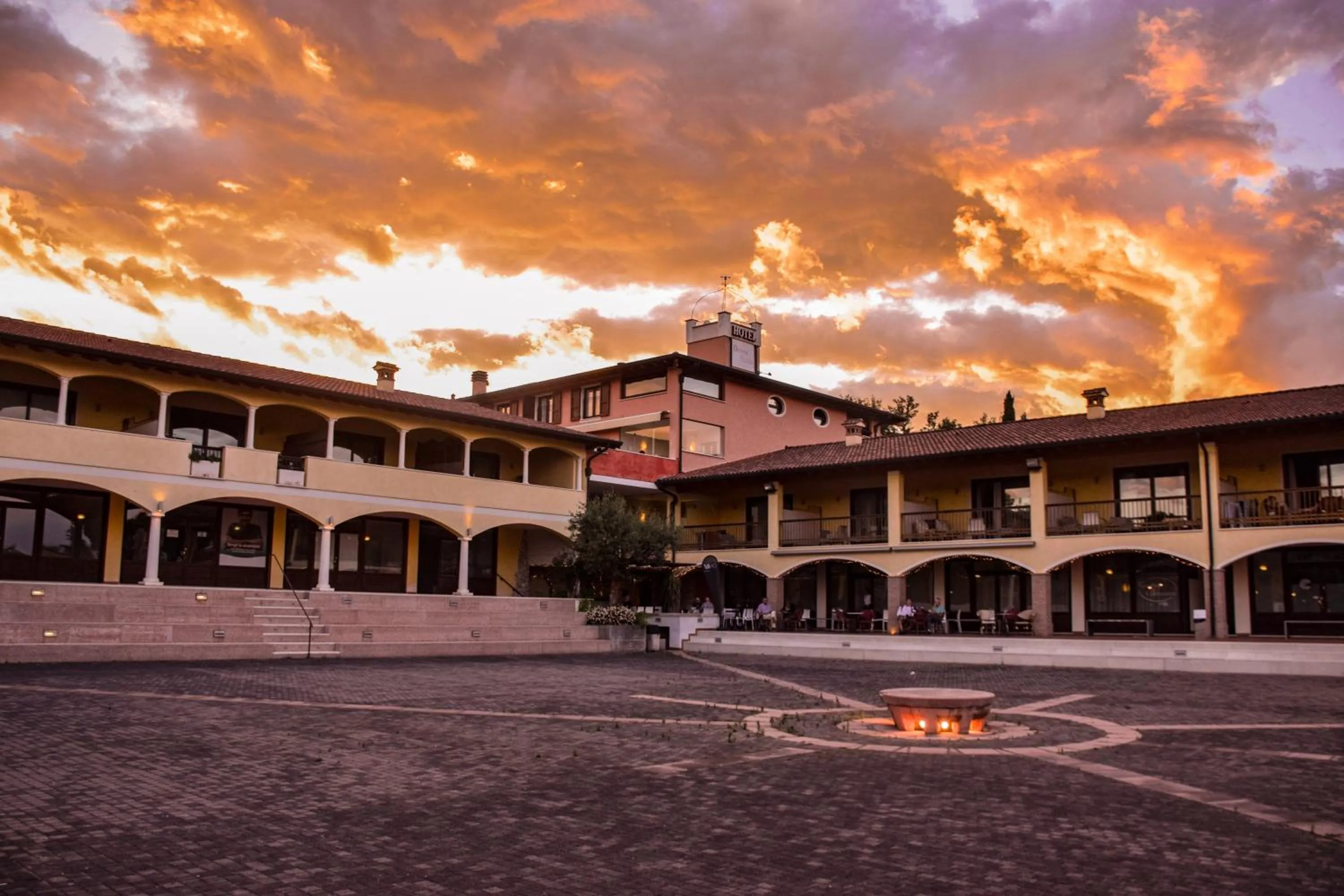 Property building in AHG Donna Silvia Wellness Hotel