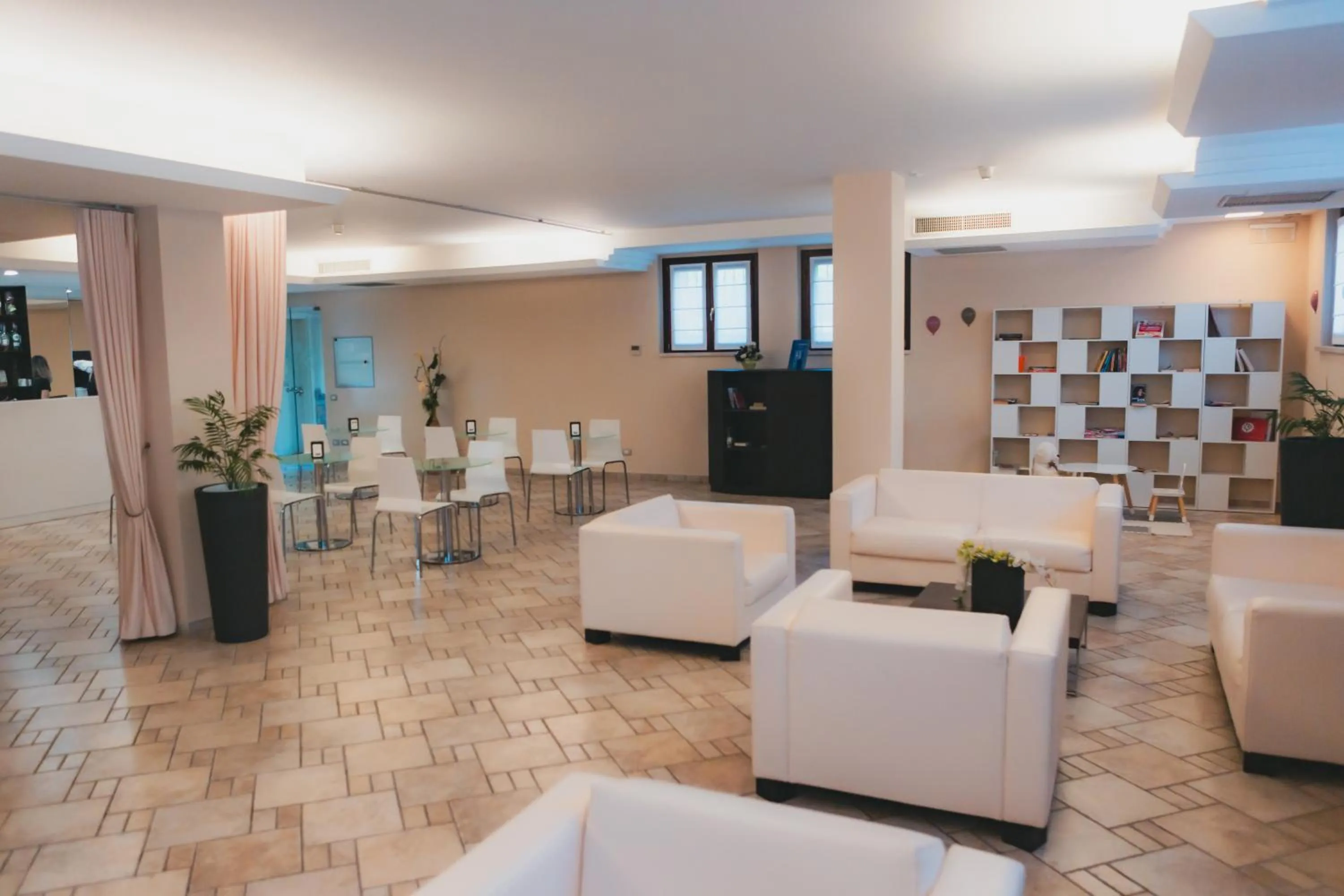 Lobby or reception in AHG Donna Silvia Wellness Hotel