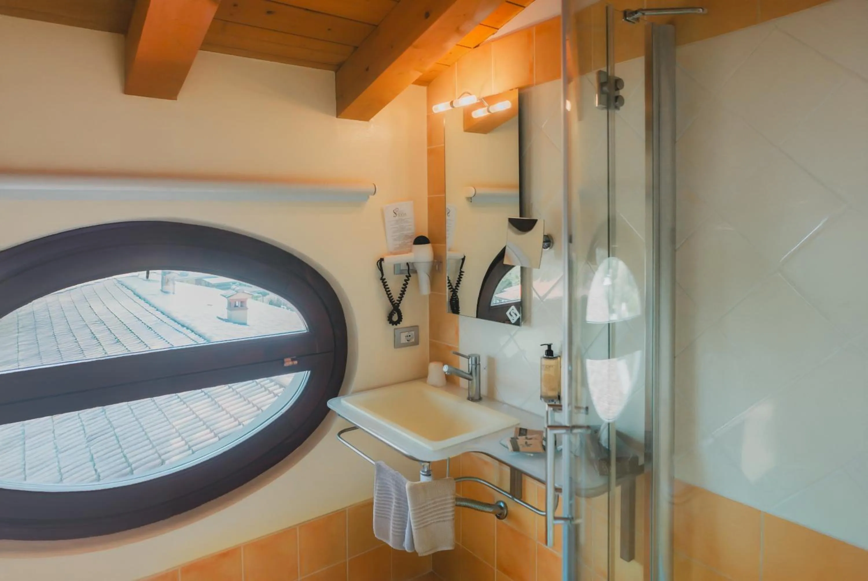 Bathroom in AHG Donna Silvia Wellness Hotel