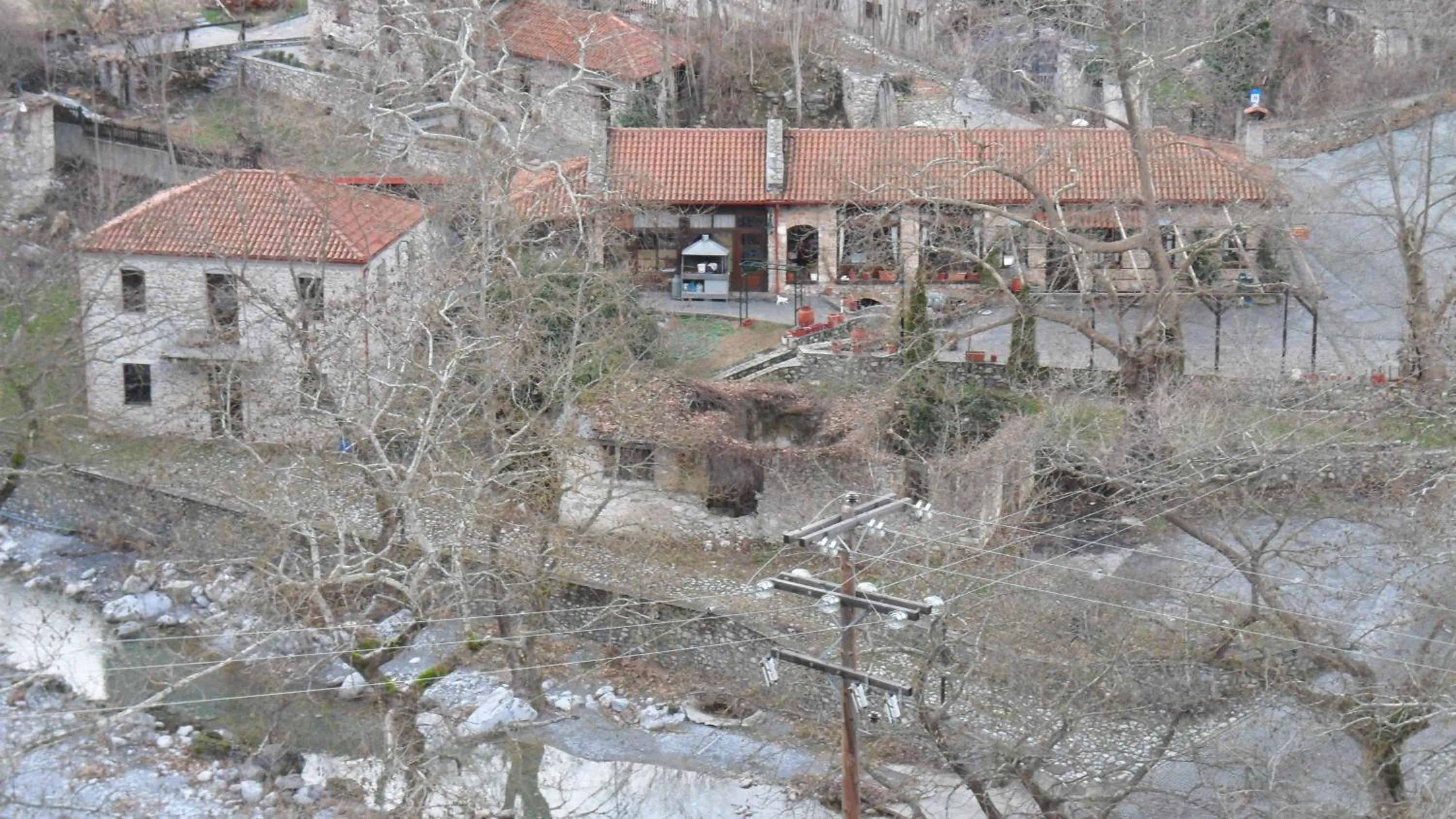 Balcony/Terrace in Xenios Dias Boutique Hotel