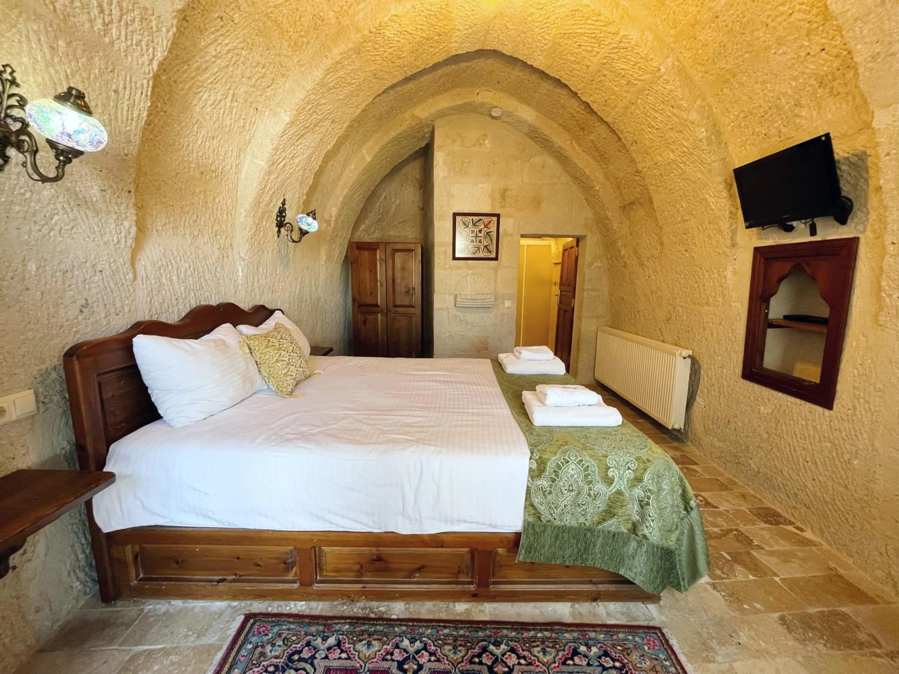 Bedroom, Bed in Gedik Cave Hotel