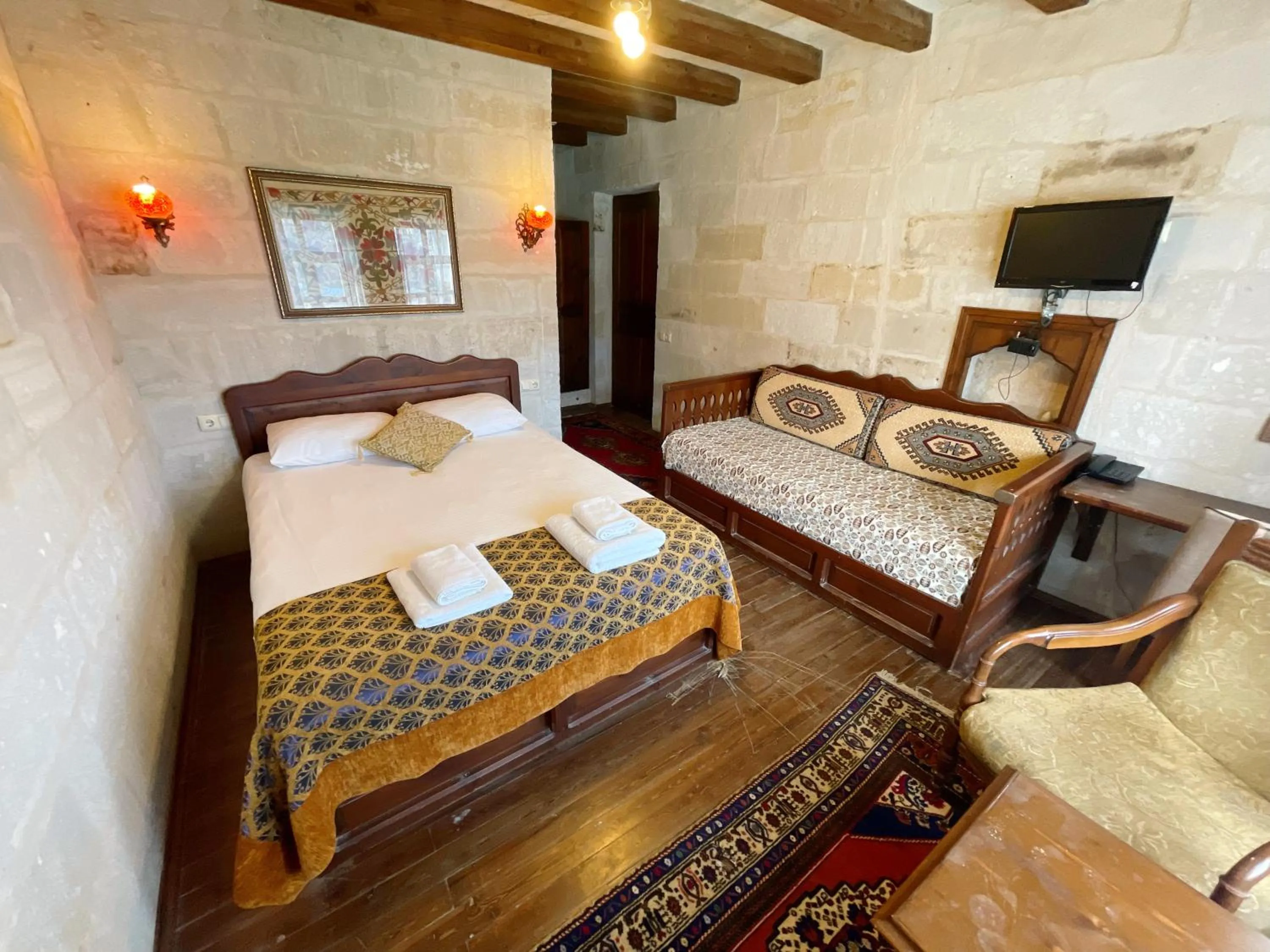 Bedroom, Bed in Gedik Cave Hotel