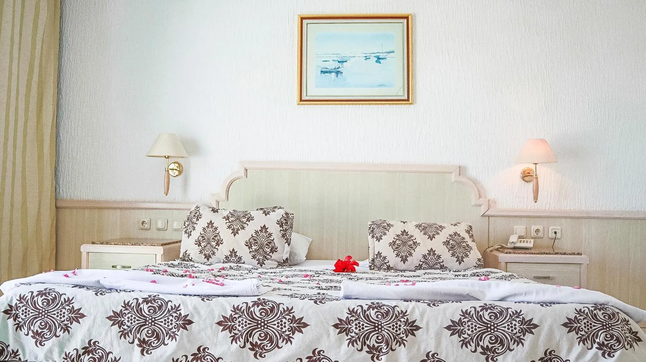 Bed in Hotel Royal Jinene Sousse