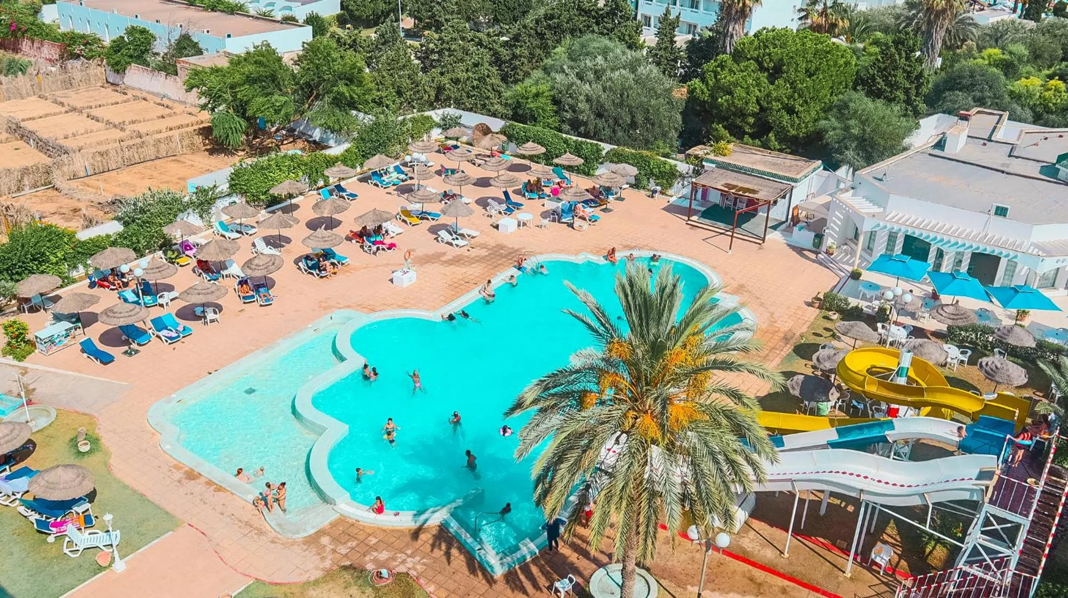 Swimming pool in Hotel Royal Jinene Sousse
