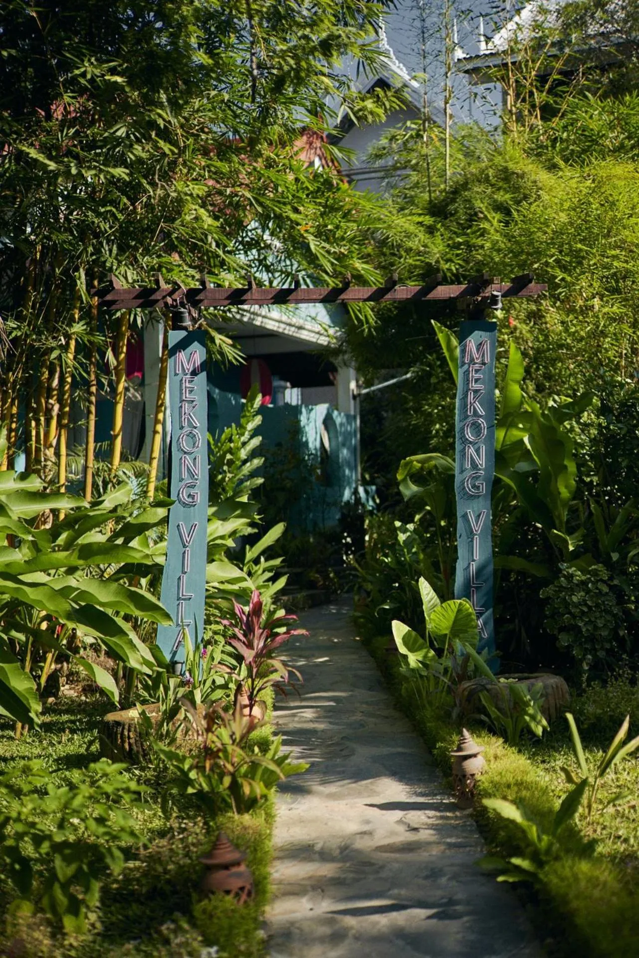 Natural landscape in Ock Pop Tok Mekong Villa