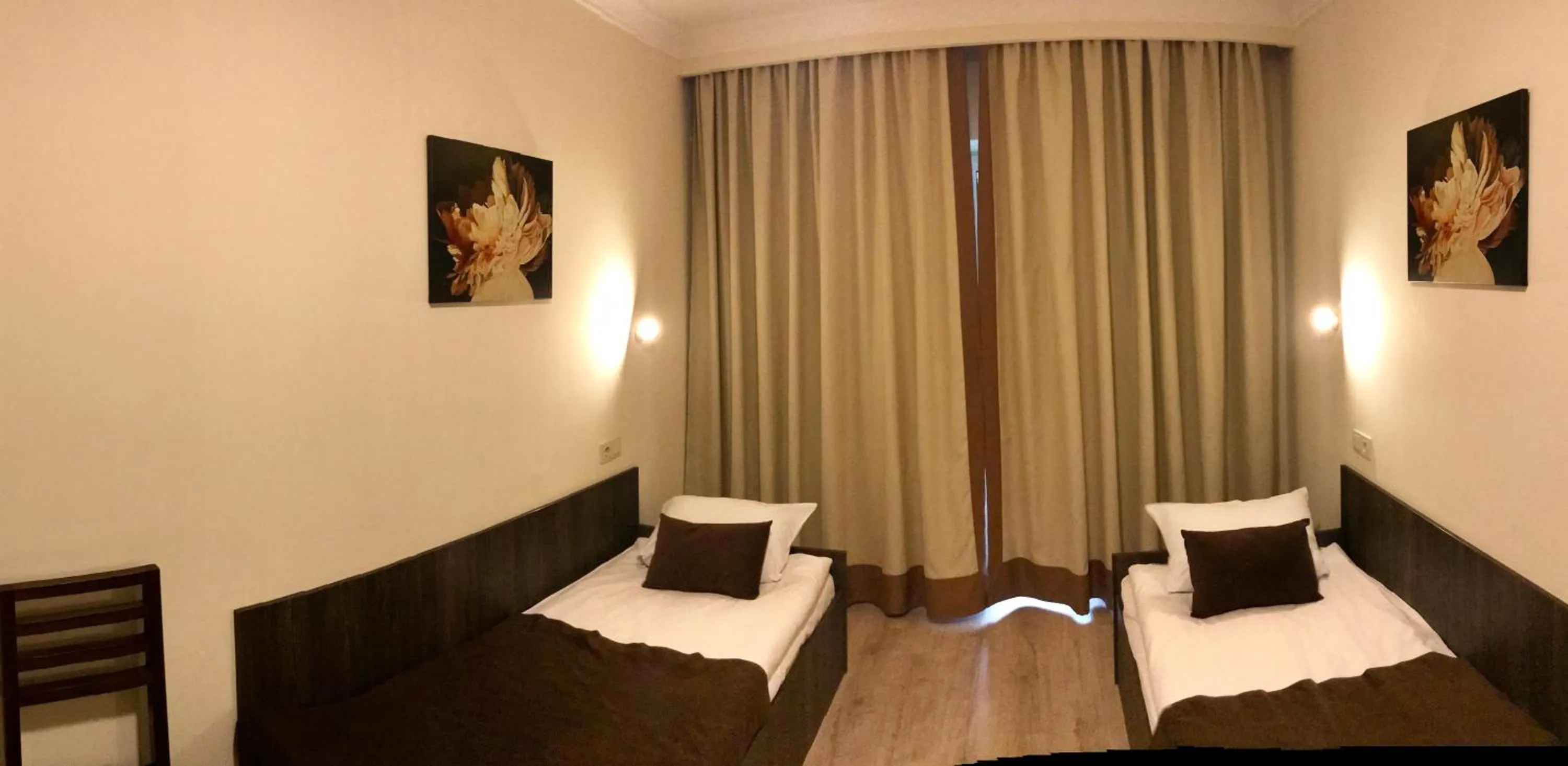 Bed in Non-stop hotel