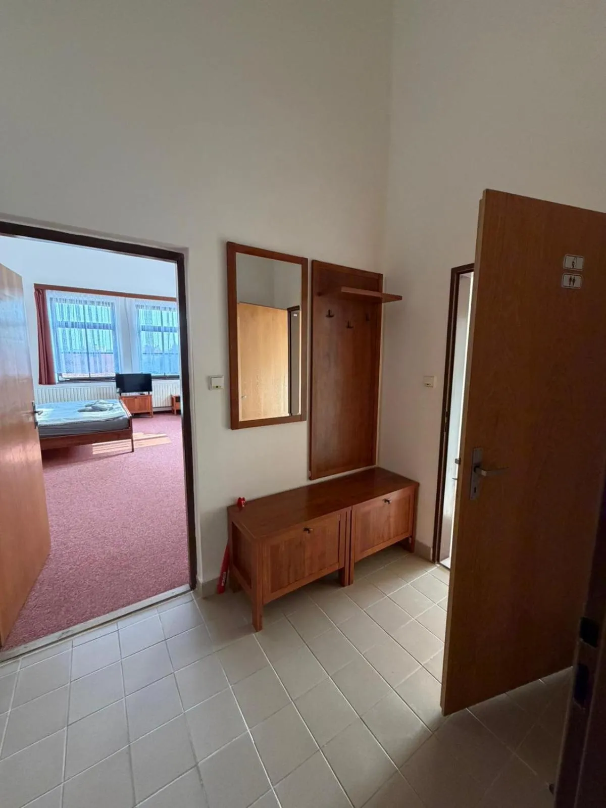 Bedroom in Koleje Zámeček