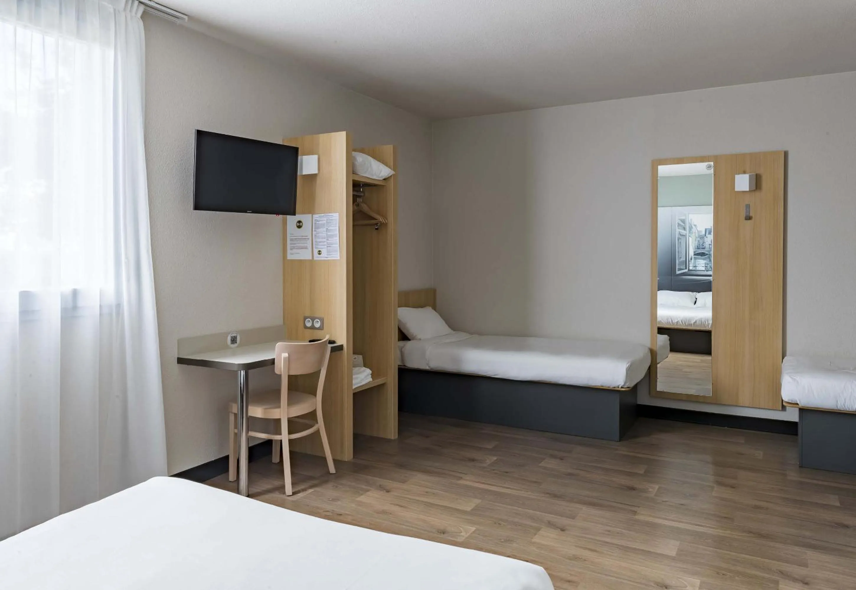 Bedroom, Bed in B&B HOTEL Montargis-Amilly