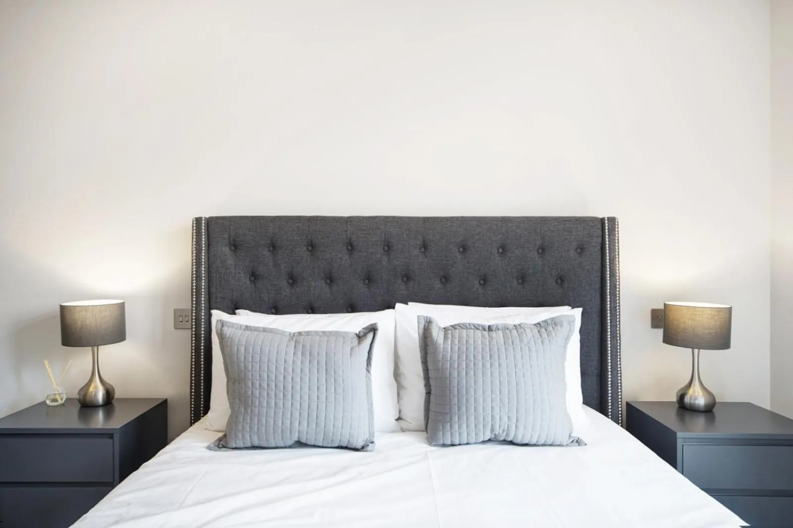 Bedroom in Lux Apartments in Fulham