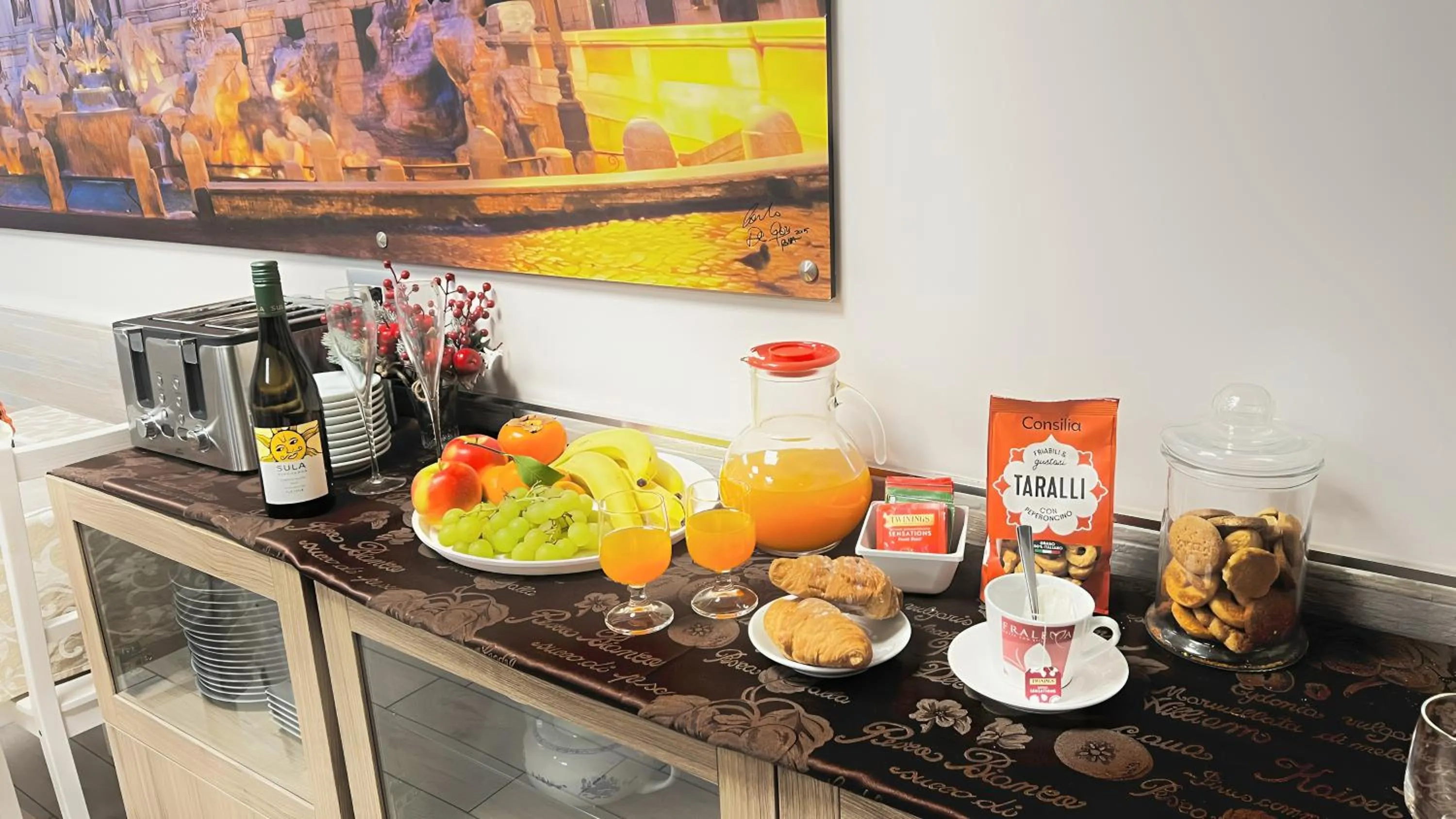 Breakfast in Hotel Balilla