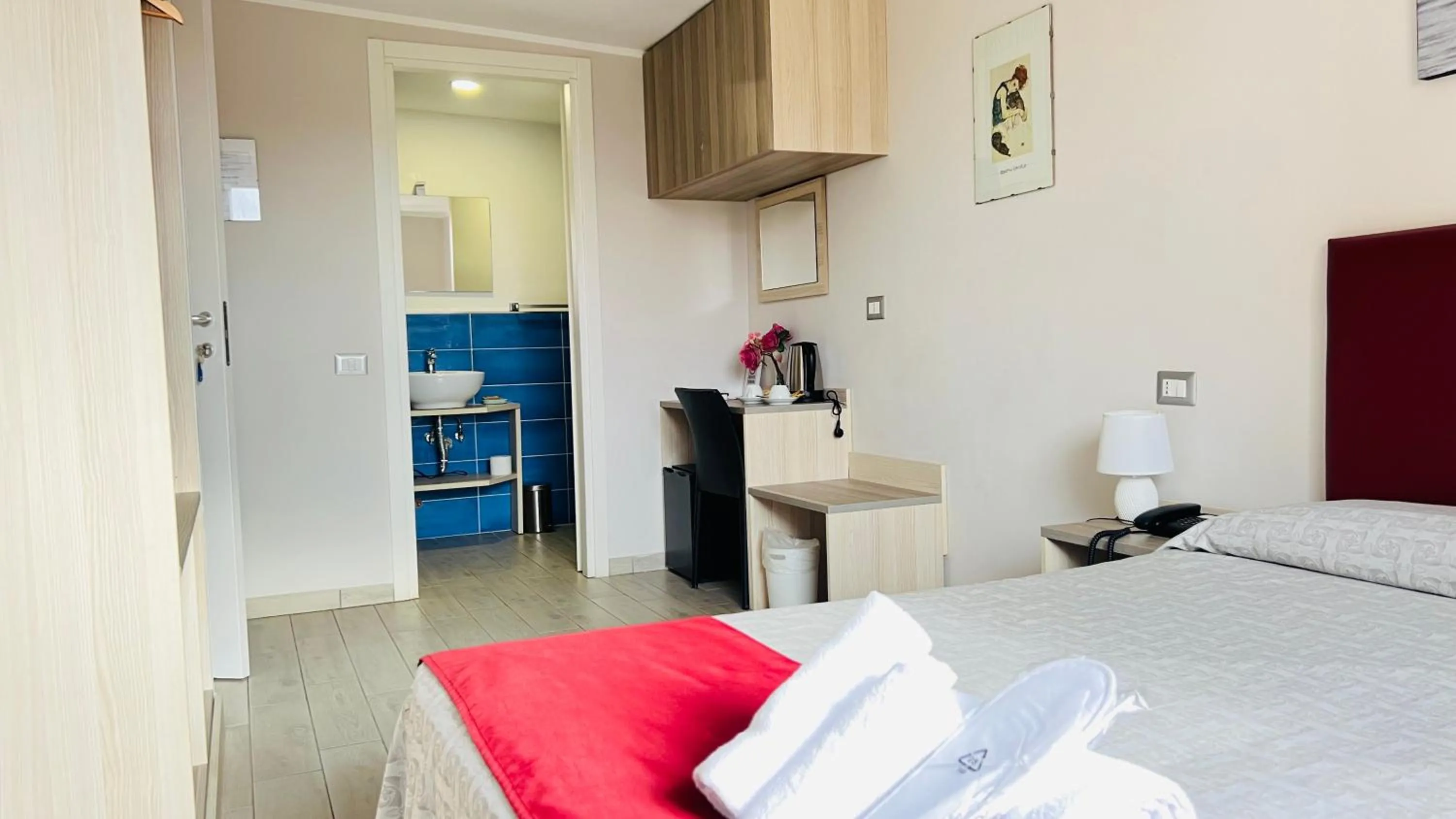 Bed in Hotel Balilla