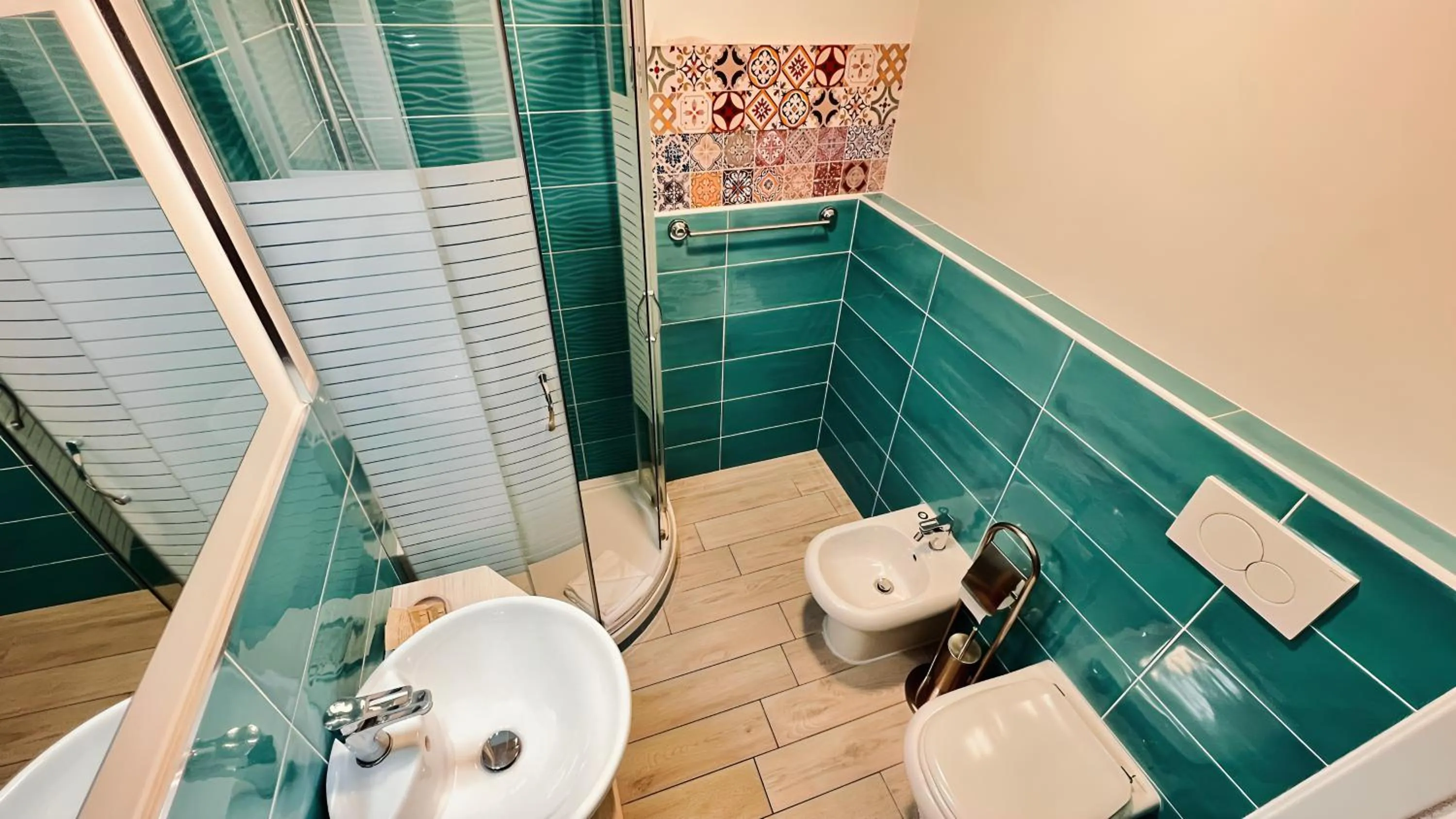 Bathroom in Hotel Balilla