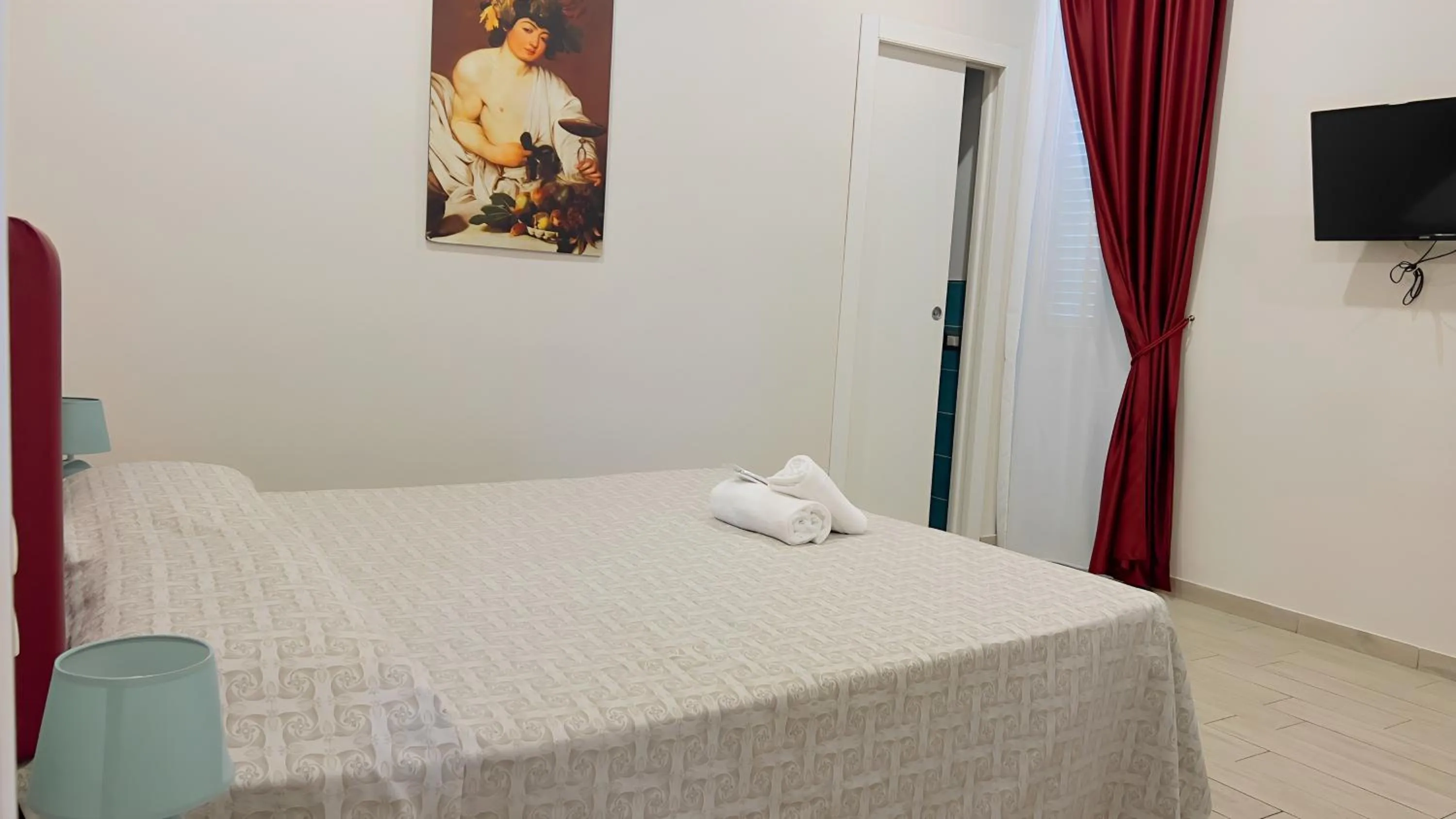 Bedroom, Bed in Hotel Balilla