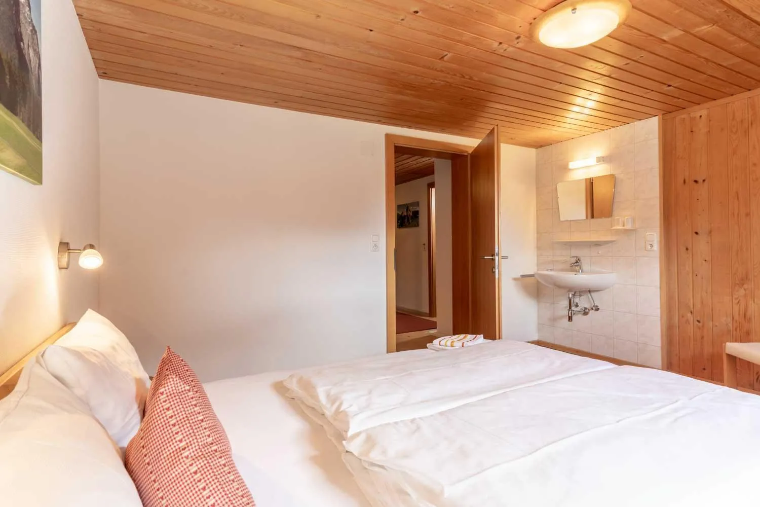 Bedroom, Bed in Ferienbauernhof Kohler
