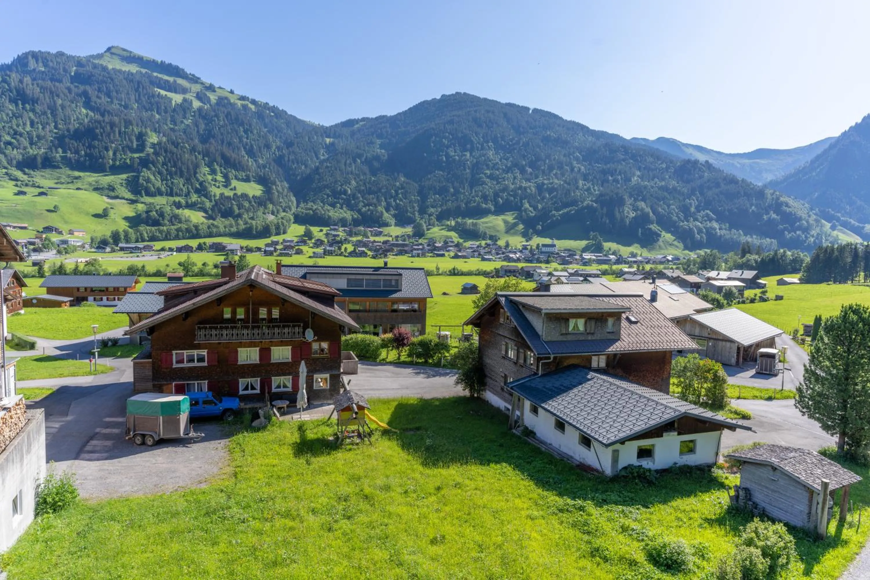View (from property/room) in Ferienbauernhof Kohler