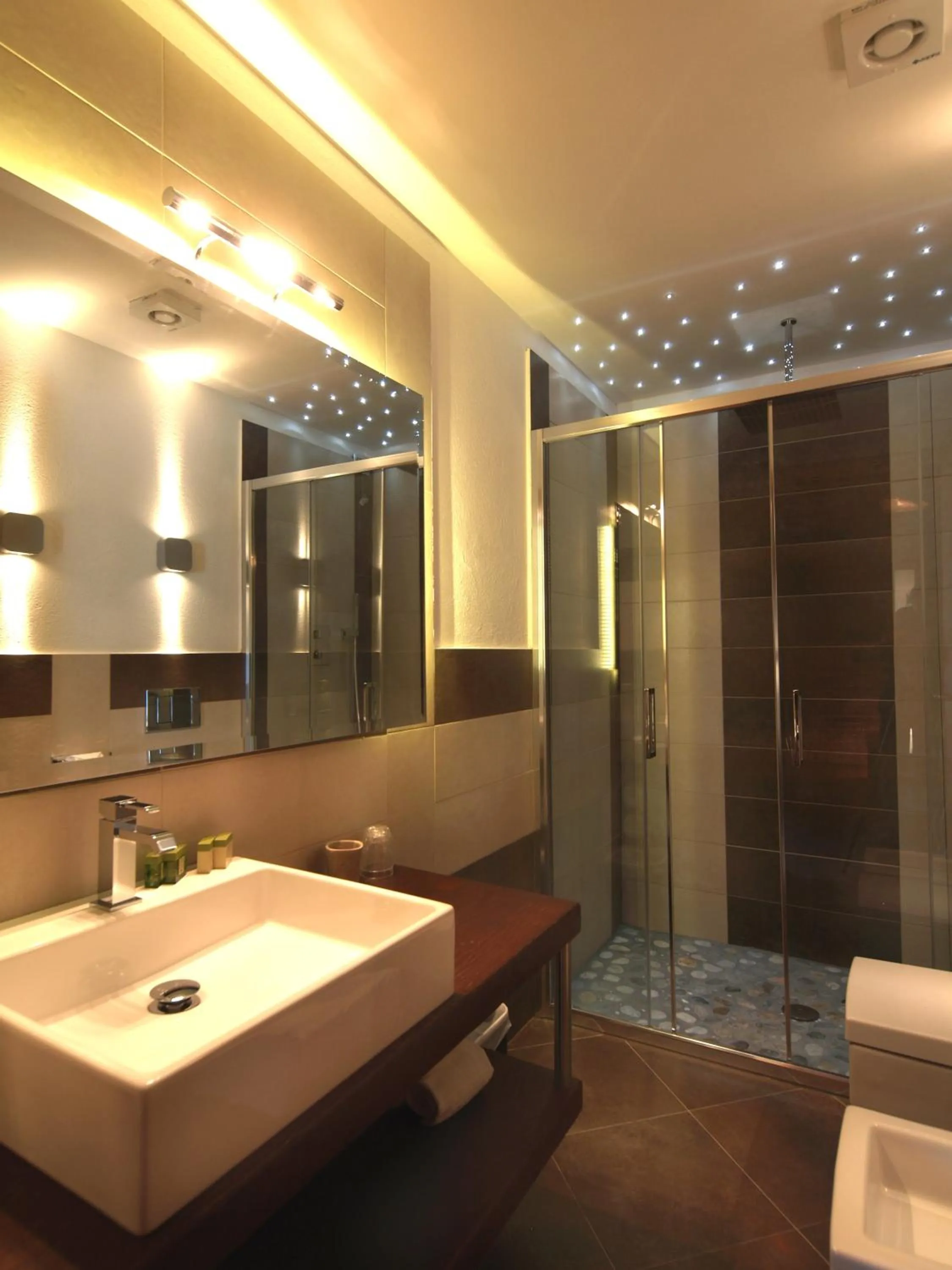 Shower in Albergo Nazionale