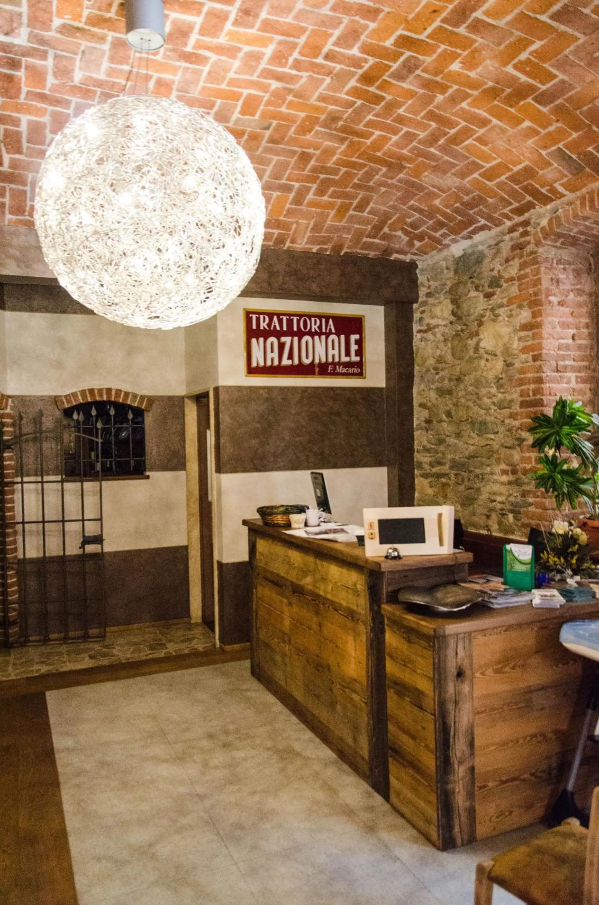 Lobby or reception in Albergo Nazionale