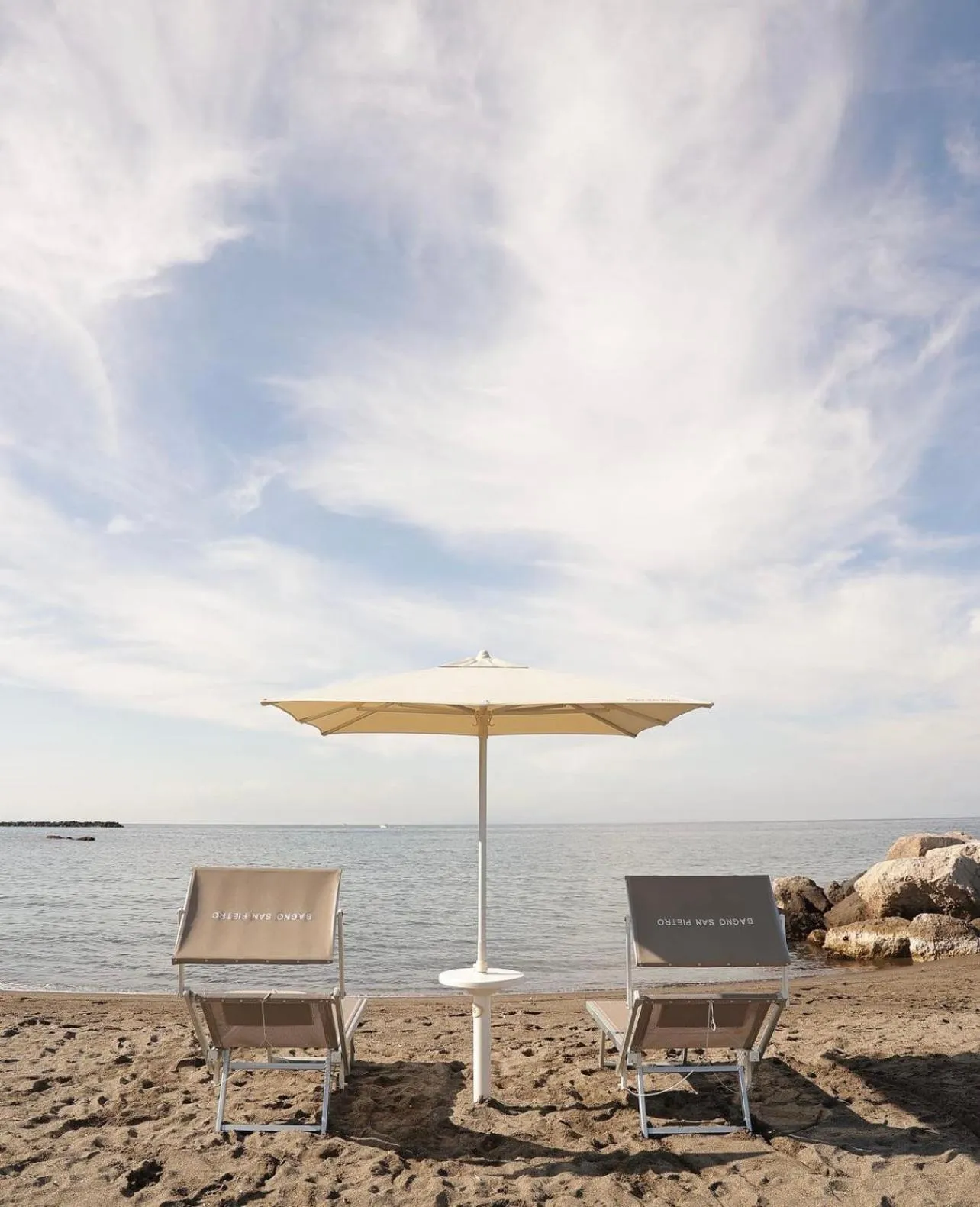 Beach in Hotel Terme Oriente - Beach & SPA