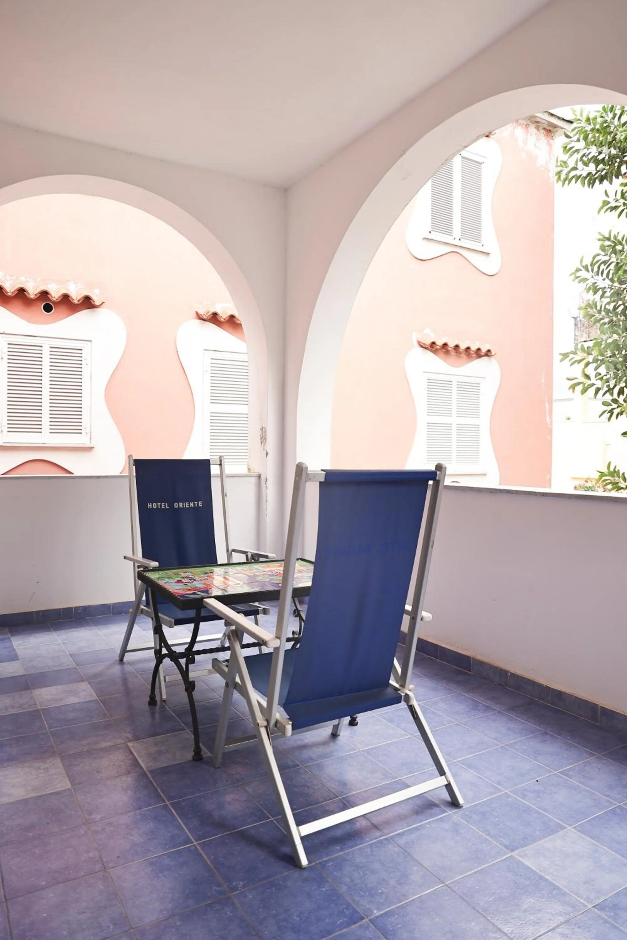 Patio in Hotel Terme Oriente - Beach & SPA