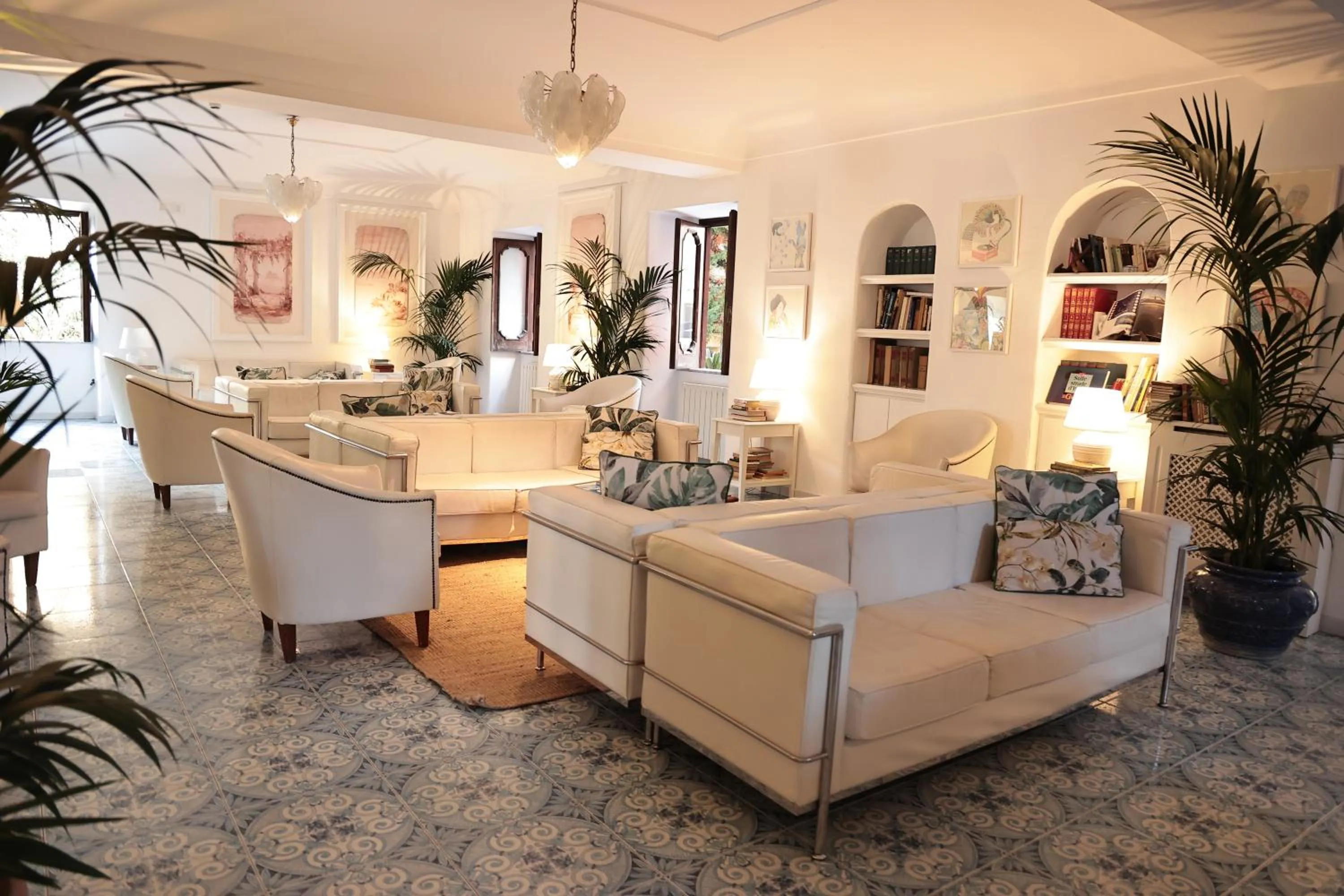 Lobby or reception in Hotel Terme Oriente - Beach & SPA