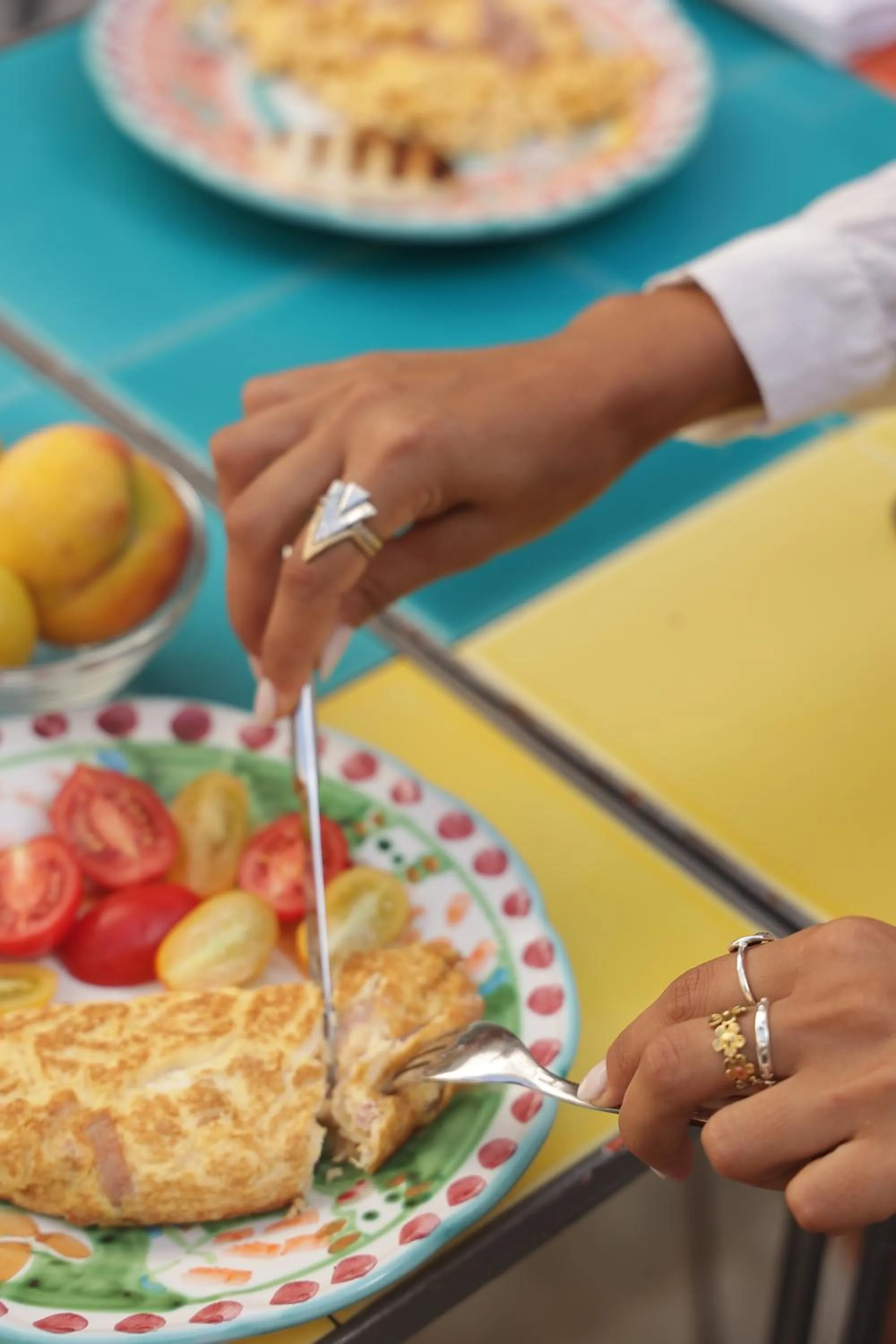 Food and drinks in Hotel Terme Oriente - Beach & SPA