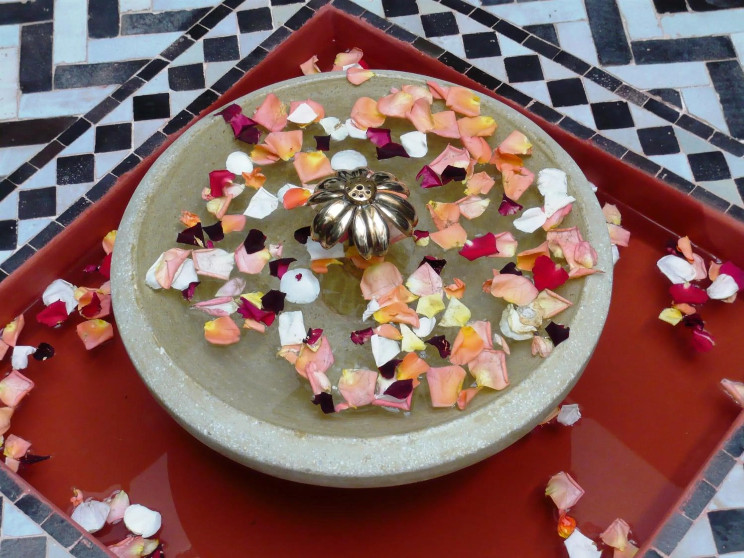 Decorative detail in Riad les Rêves d'Amélie