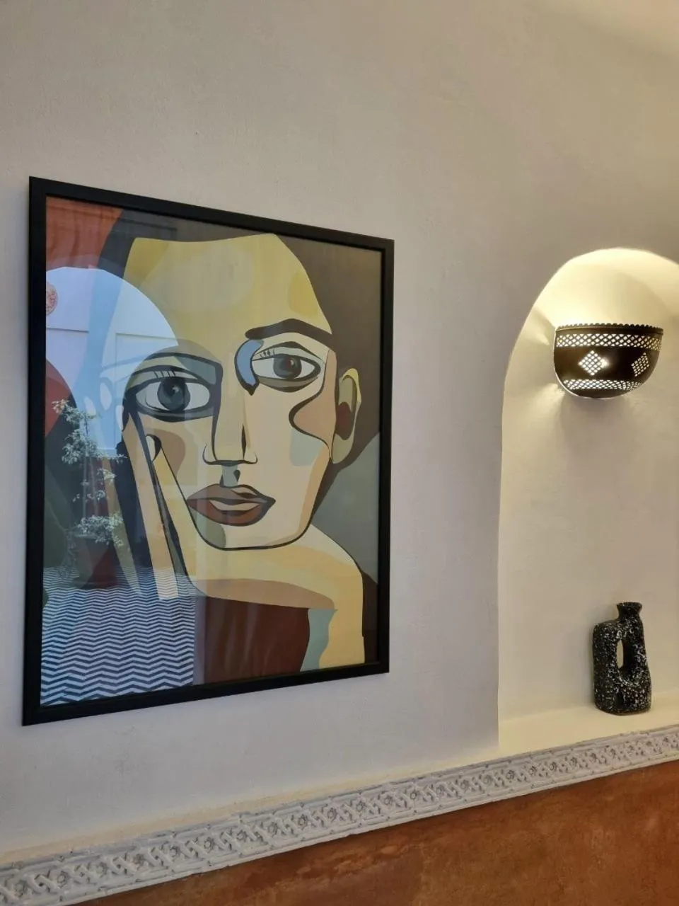 Decorative detail in Riad les Rêves d'Amélie