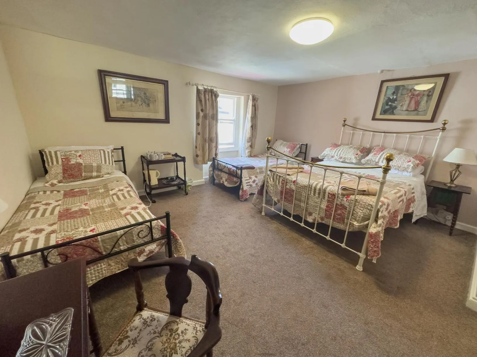 Bed in The Vintage Inn