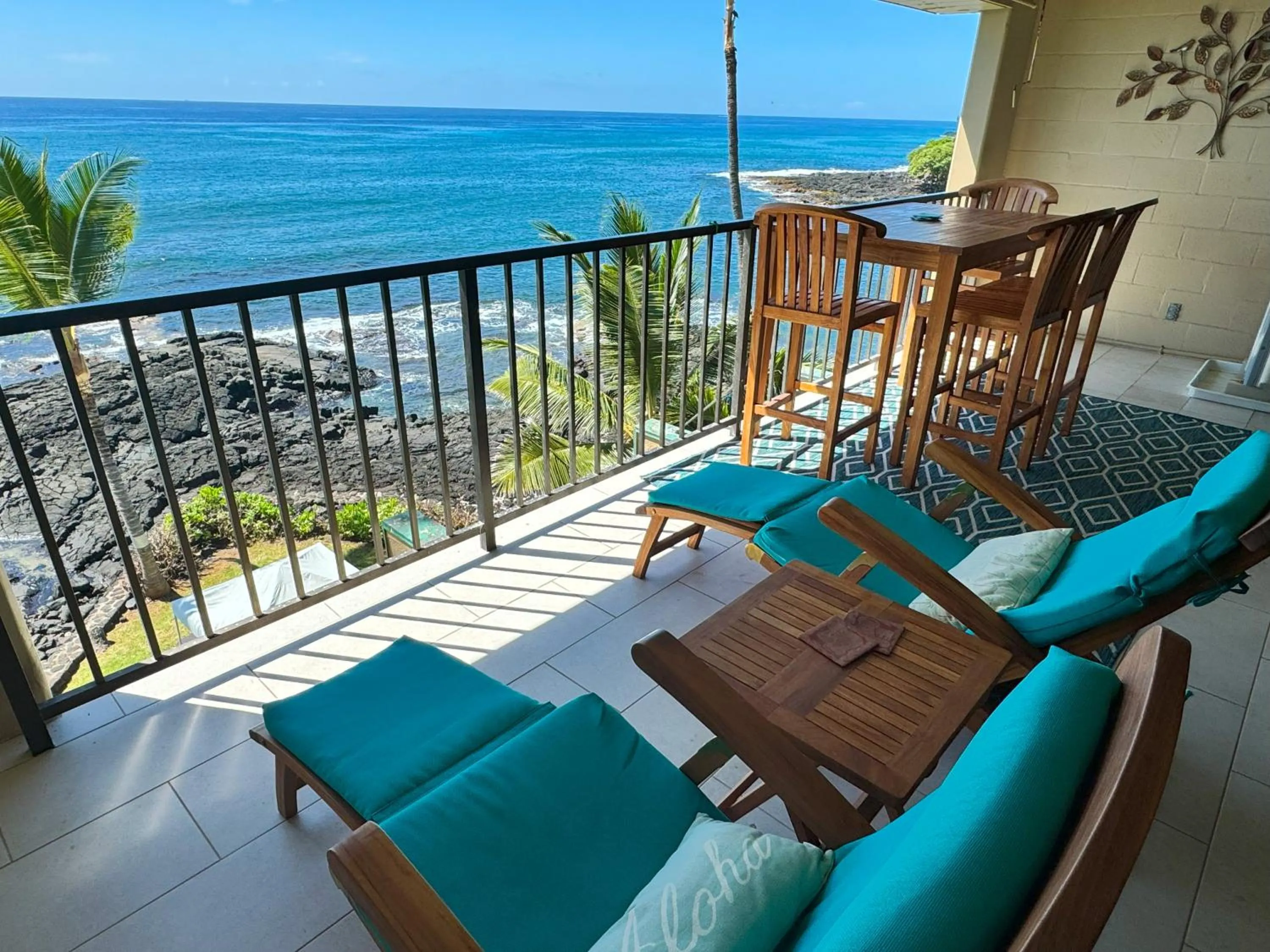 Balcony/Terrace in Oceanfront Luxury Condo