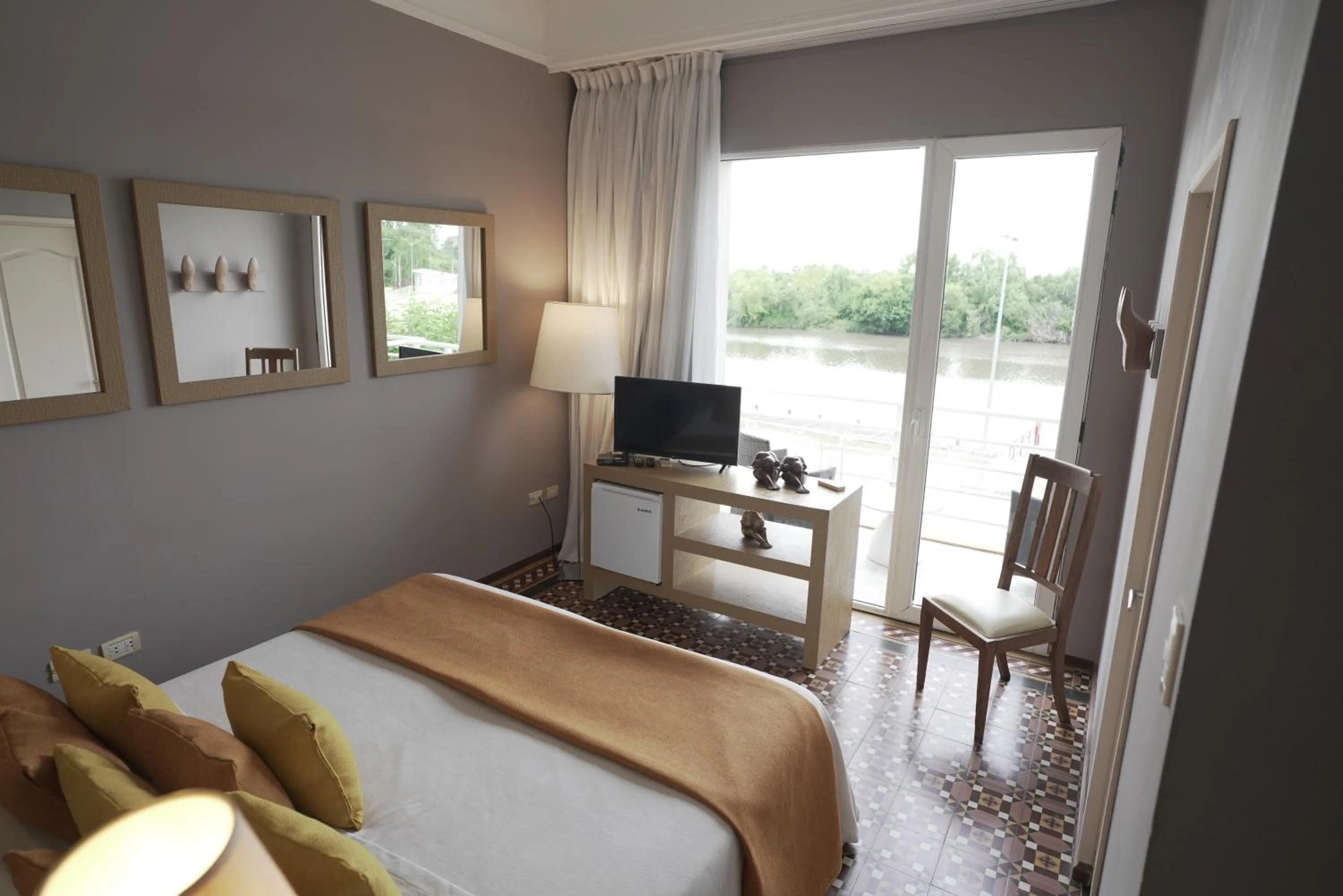 Bed in Los Muelles Boutique Hotel