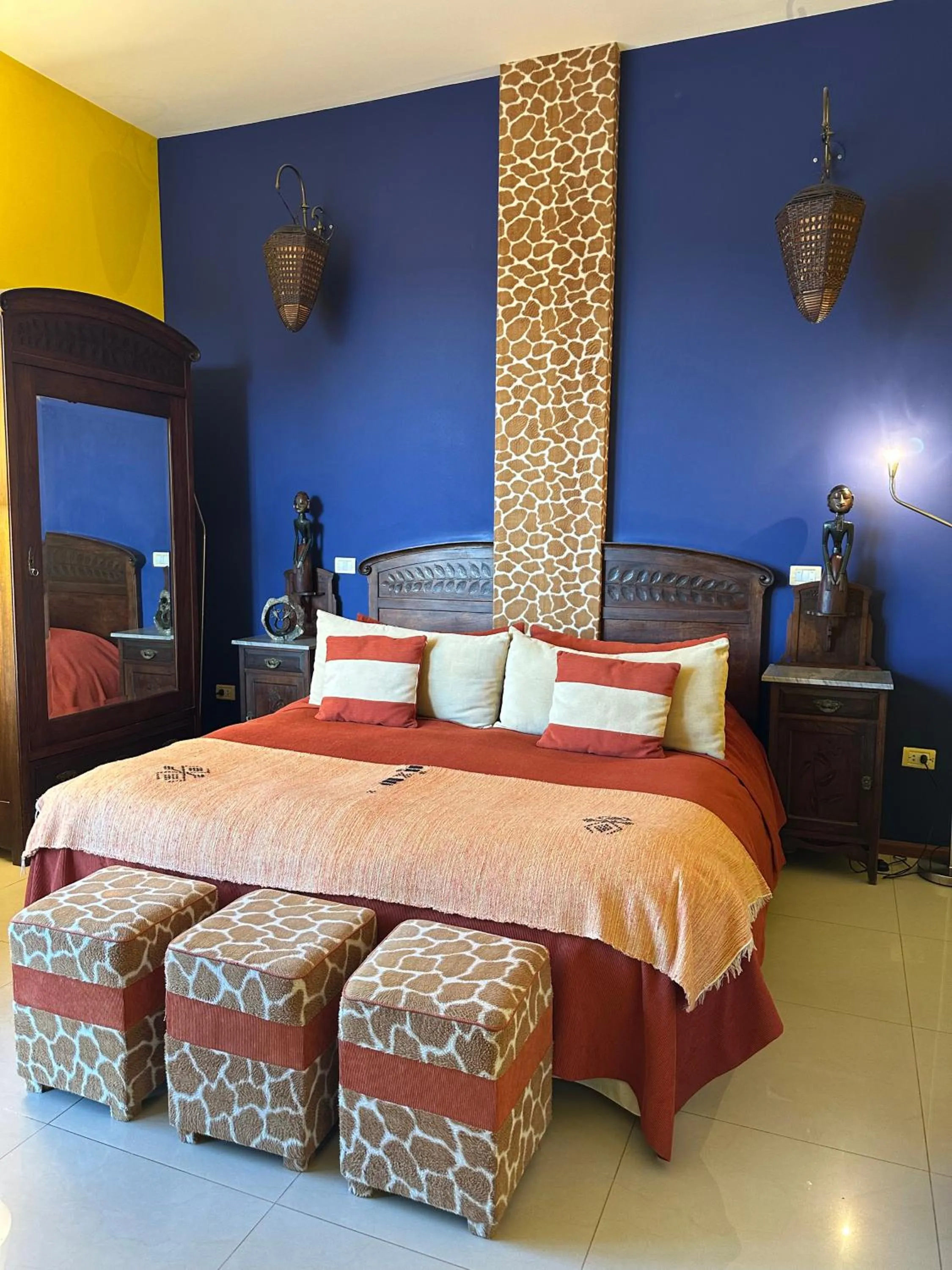 Bed in Los Muelles Boutique Hotel
